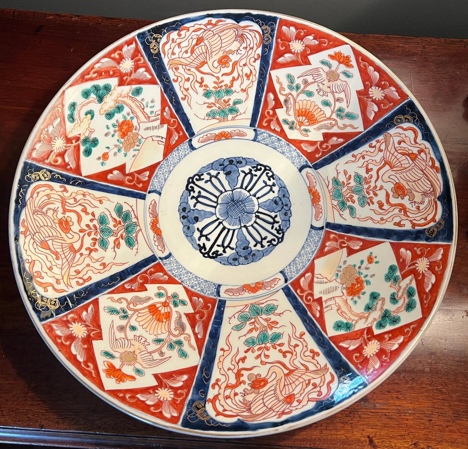 19th Century Edo-Meiji Era Large Japanese Imari Charger - 12