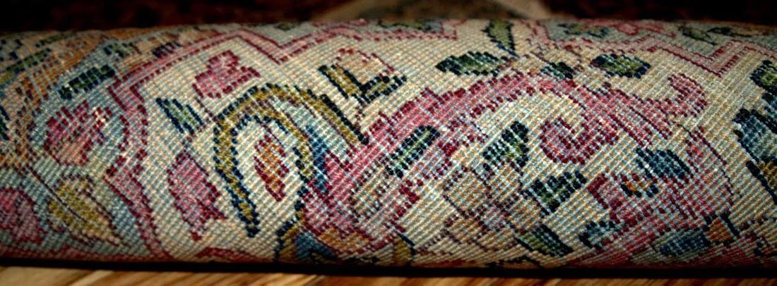 1920s Hand Made Antique Persian Kerman Rug 3.2' X 4.9' - 2