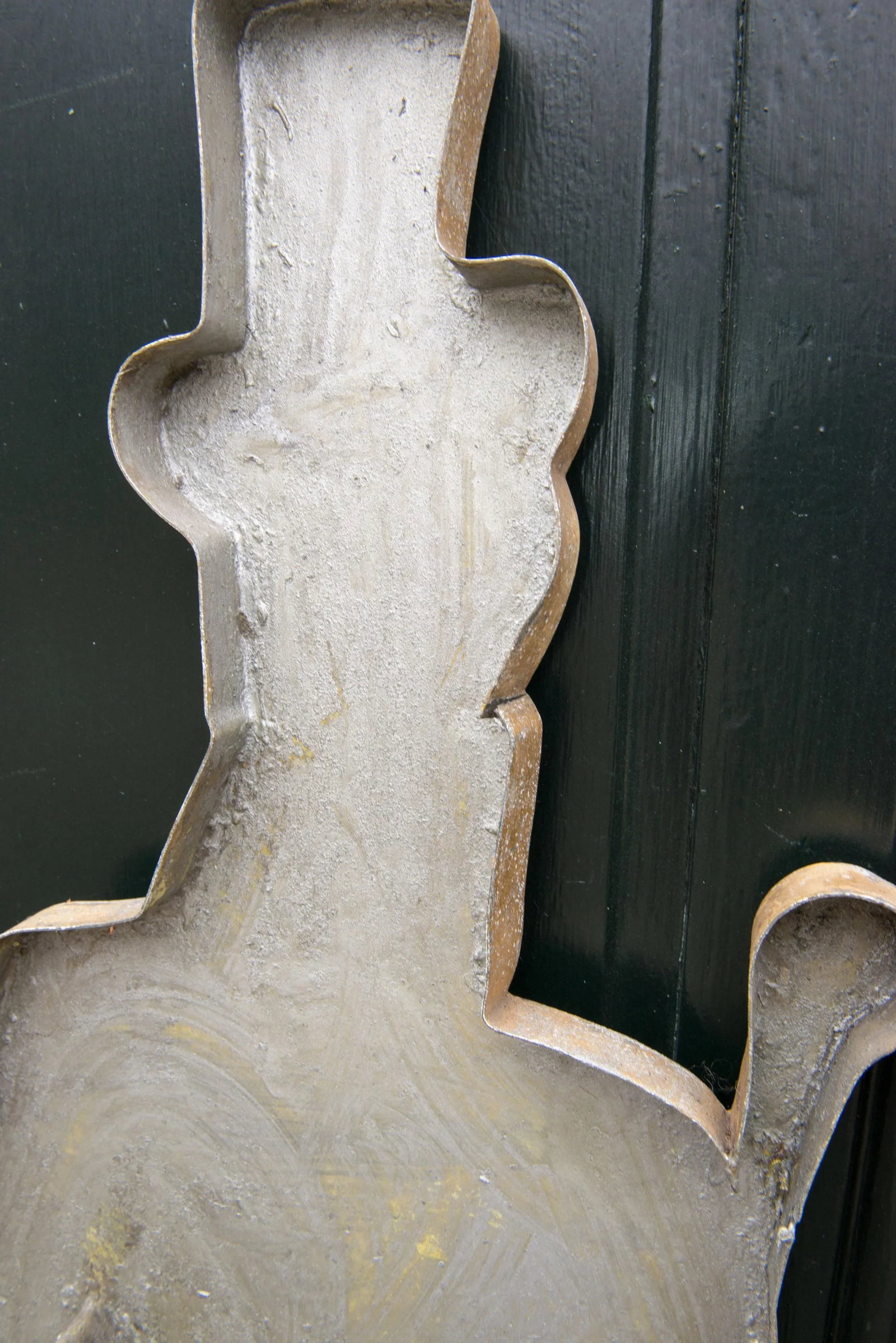 Stylized Metal Figures from France - A Pair - 9