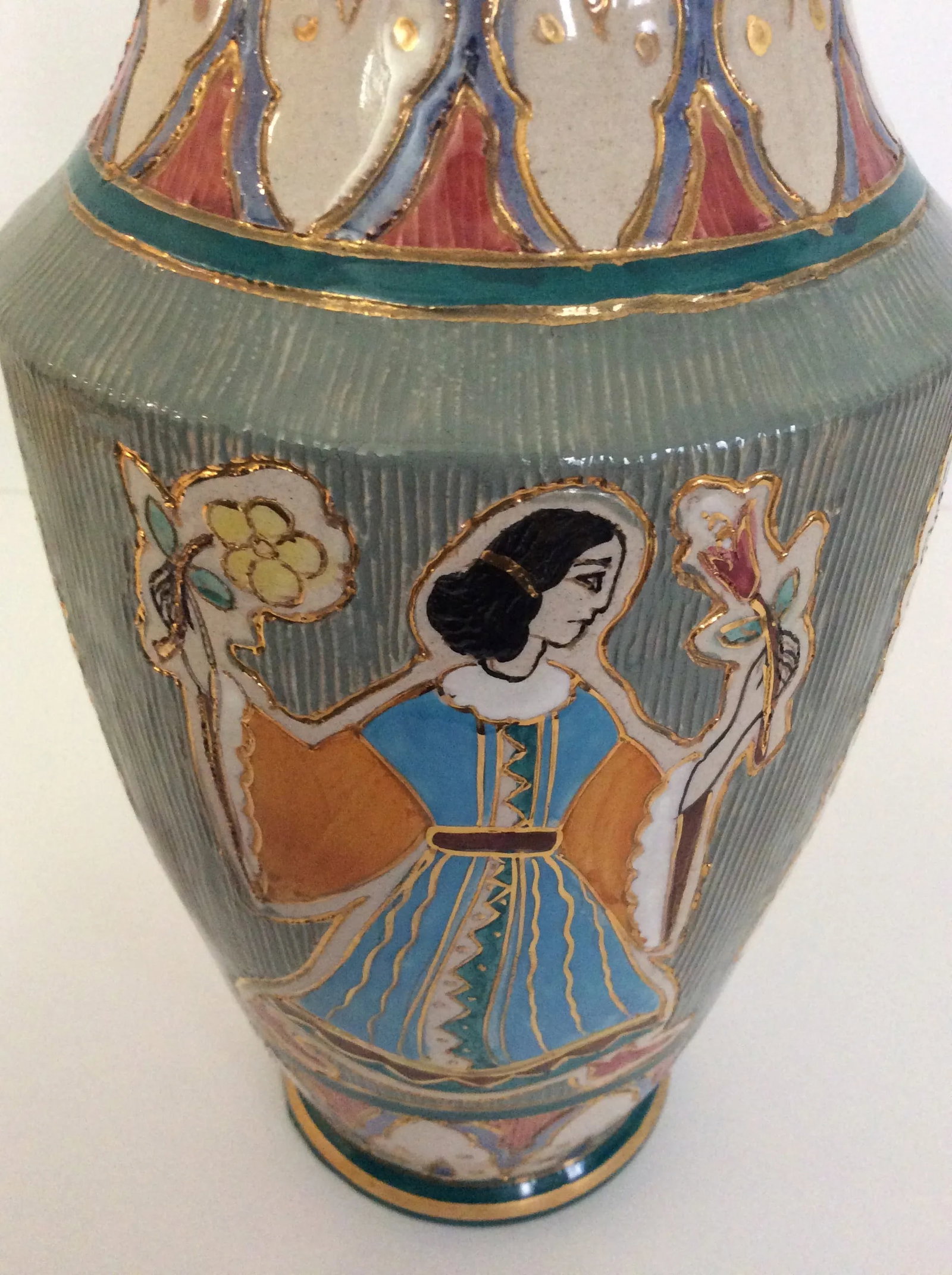 Vintage Italian Deruta Majolica Vase - 5