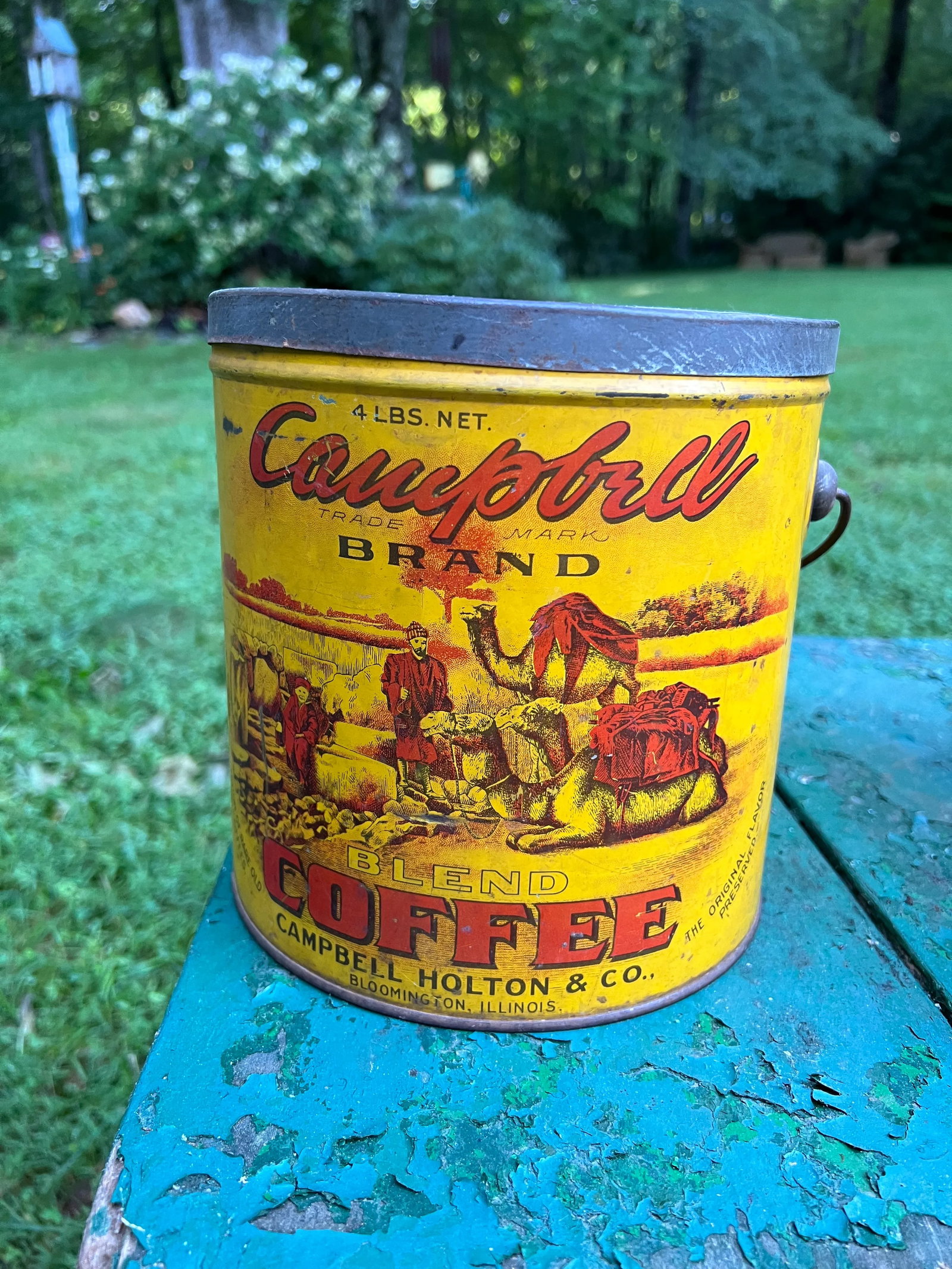 Early 20th Century Advertising Coffee Tins - Set of 3 - 4