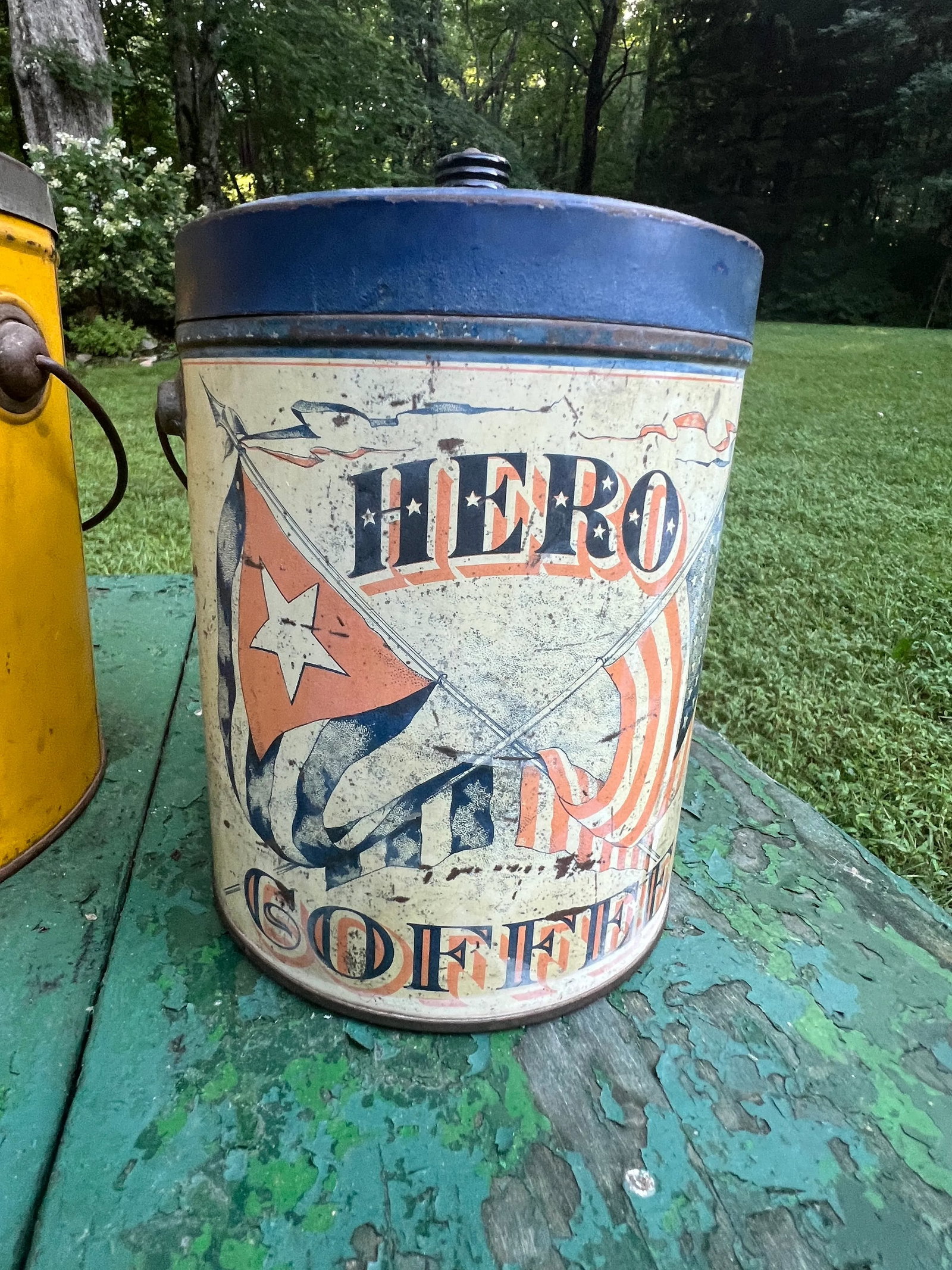 Early 20th Century Advertising Coffee Tins - Set of 3 - 6