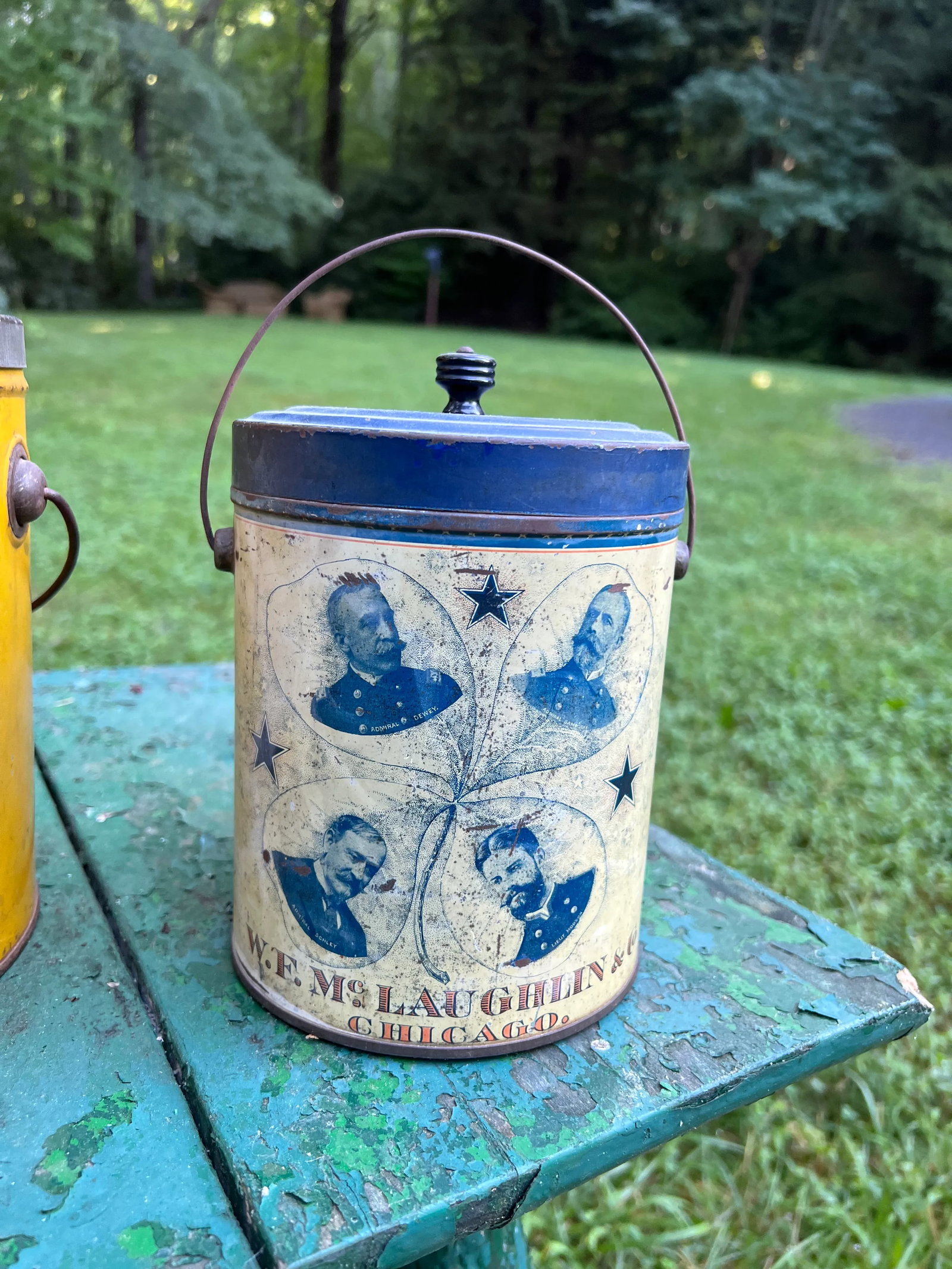 Early 20th Century Advertising Coffee Tins - Set of 3 - 7