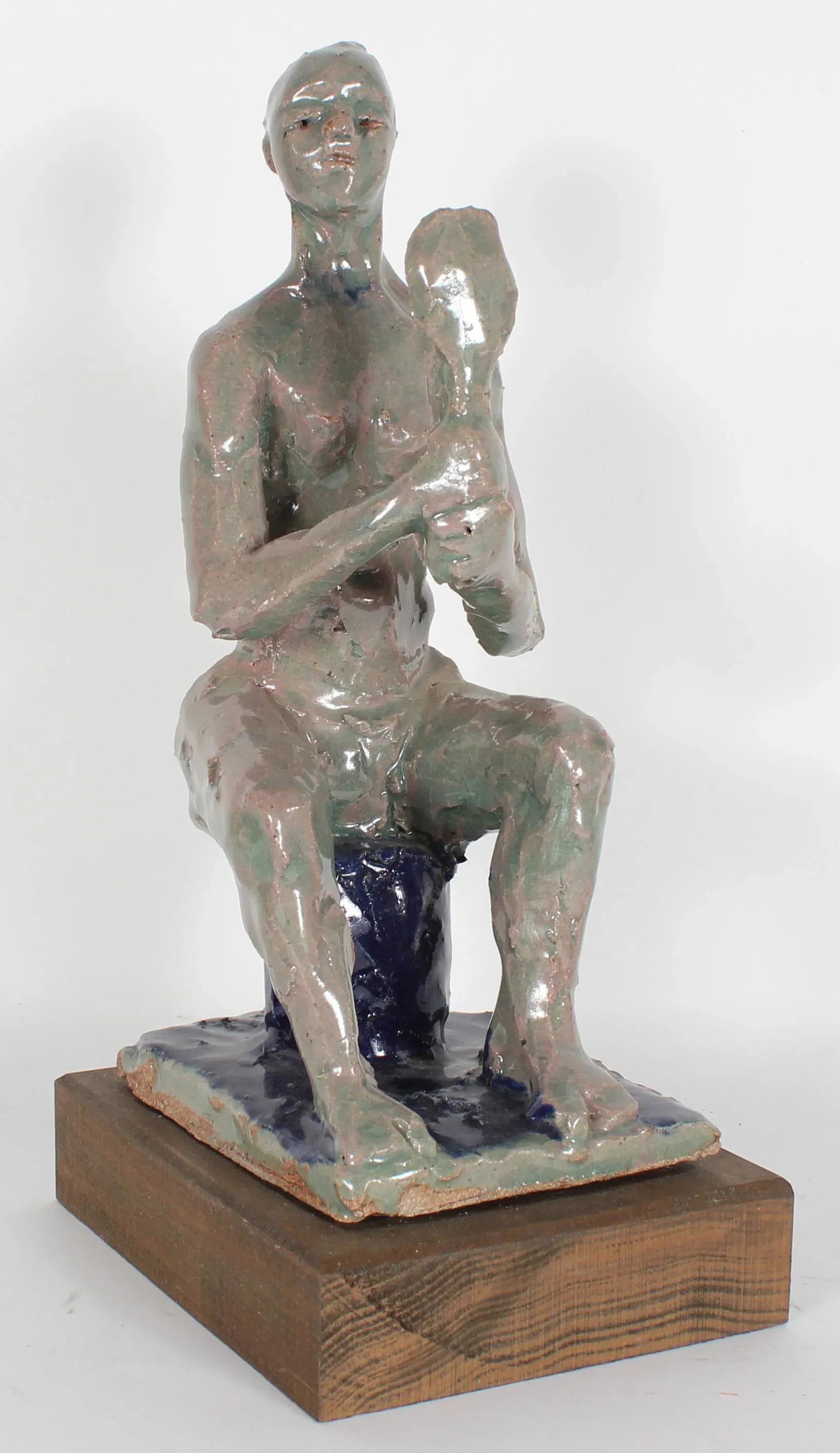 20th-21st Century Clay Figure Sculpture by Dave Fox - 3