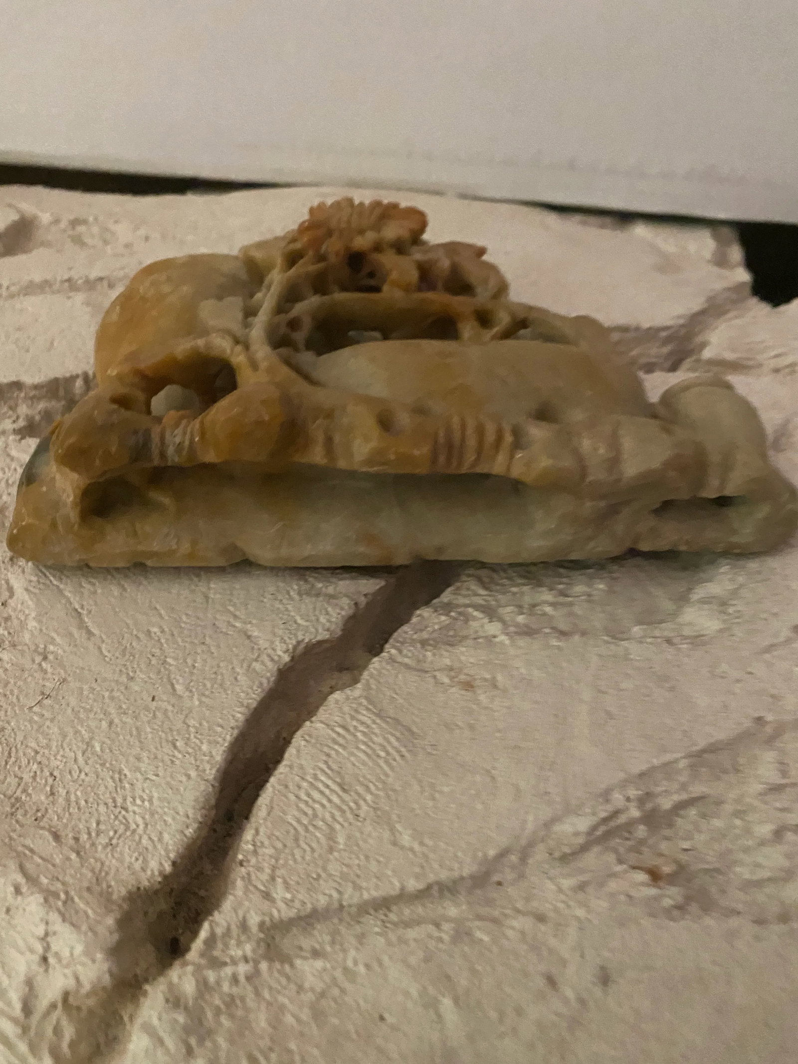 1940s Asian Carved Soapstone - 8