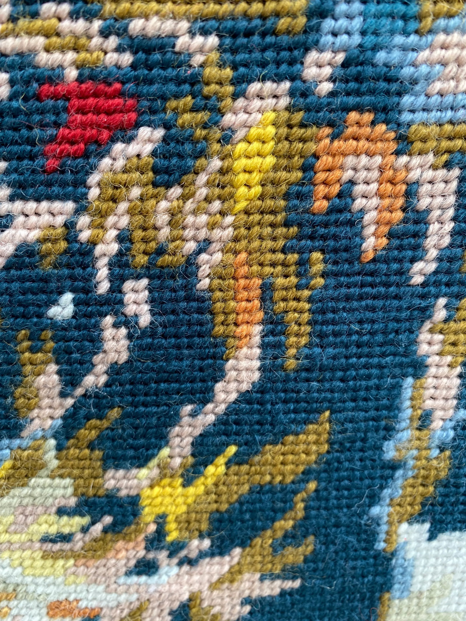1960s Large Needle Point Framed - 10