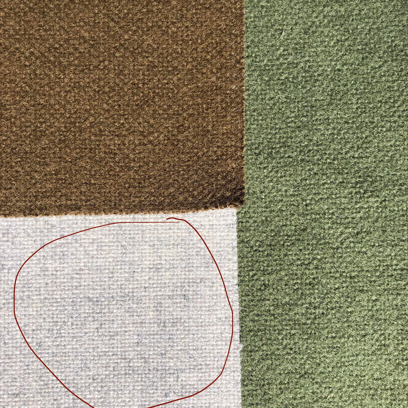 Oatmeal Wool Tonica Kvadrat Designer Fabric- 5.5 yards - 3