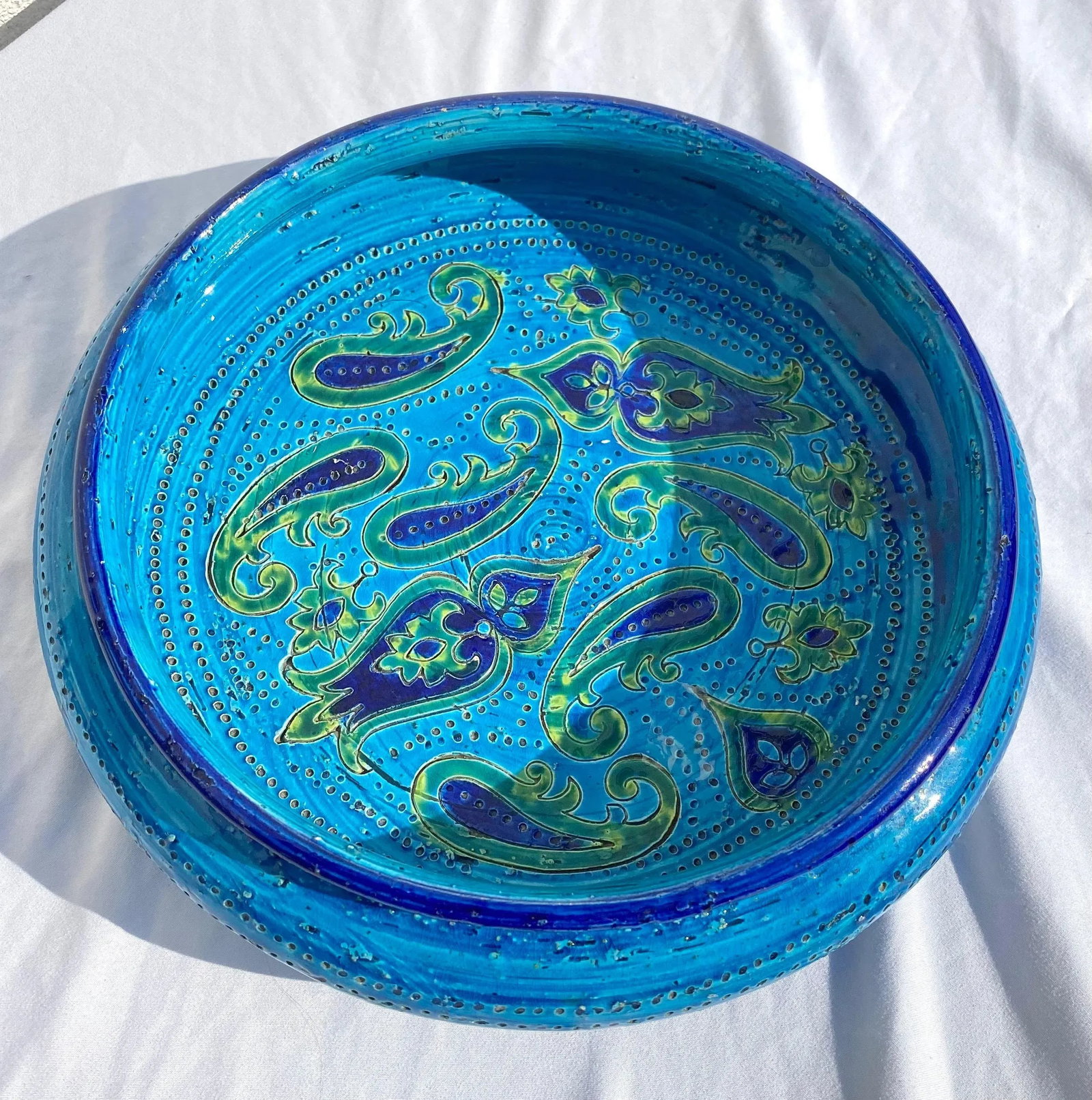 Vintage Ceramic Decorative Bowl - 8