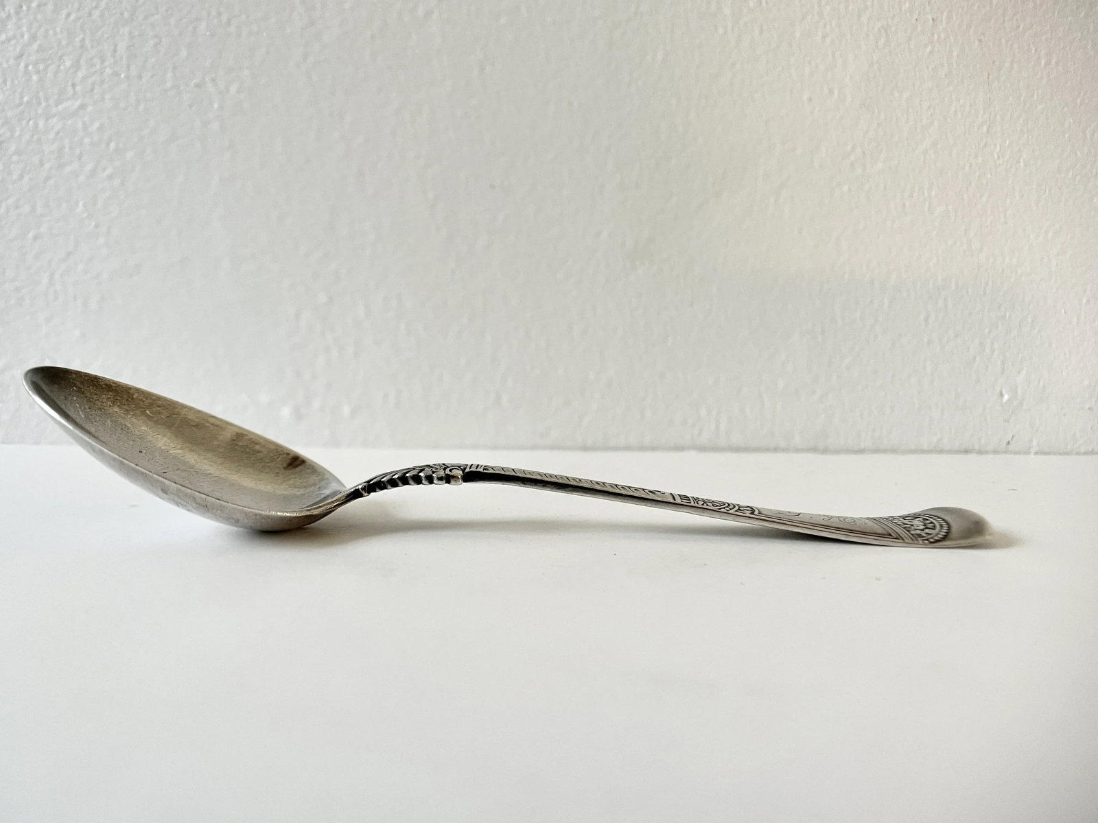 1880s Gorham "Empress" Sterling Silver Aesthetic Movement Spoons - Set of 3 - 2