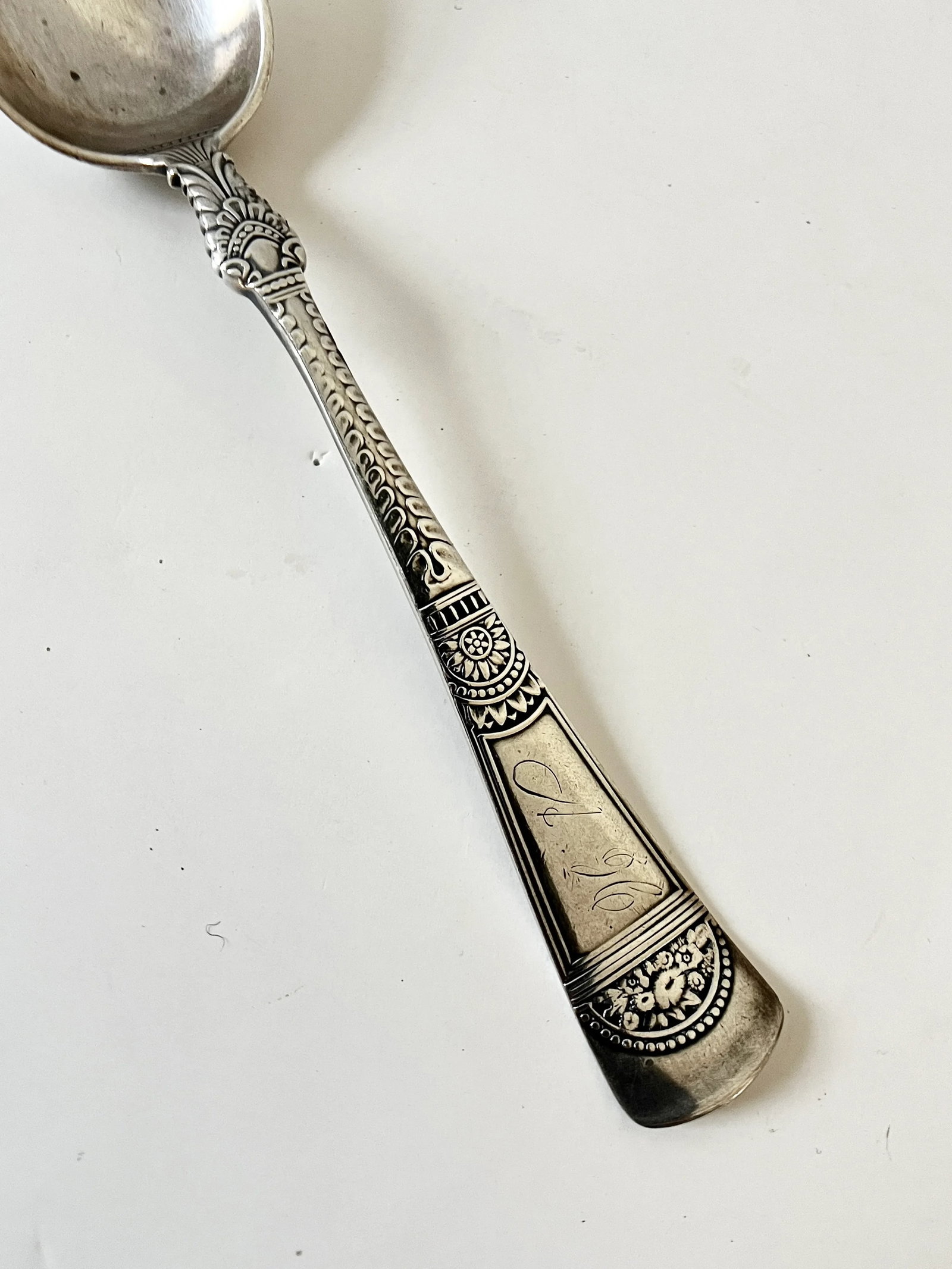 1880s Gorham "Empress" Sterling Silver Aesthetic Movement Spoons - Set of 3 - 3