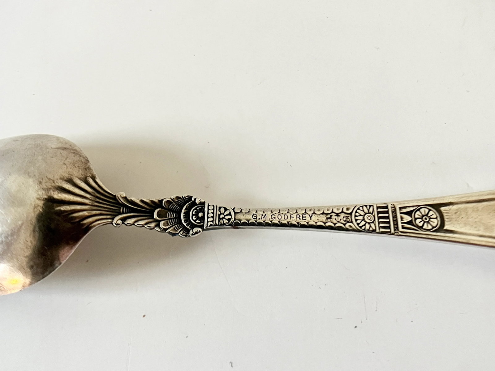 1880s Gorham "Empress" Sterling Silver Aesthetic Movement Spoons - Set of 3 - 7