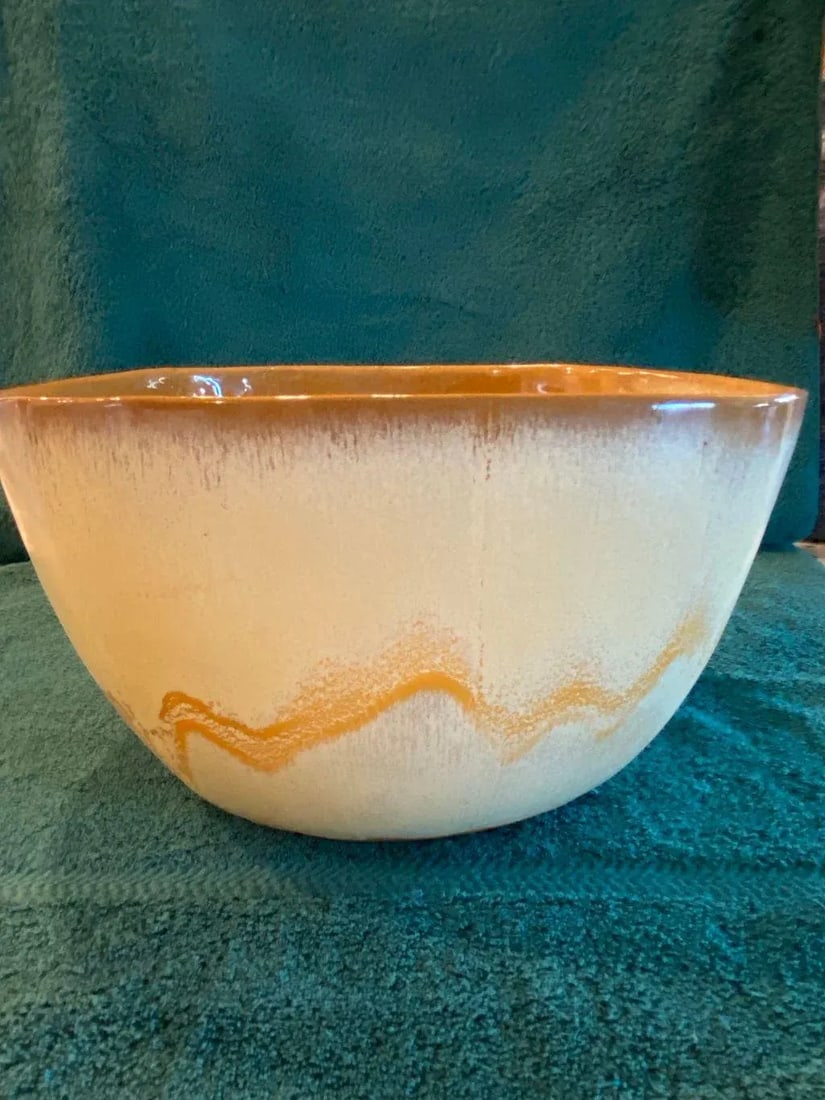 Vintage Frankoma Salad Bowl - 4