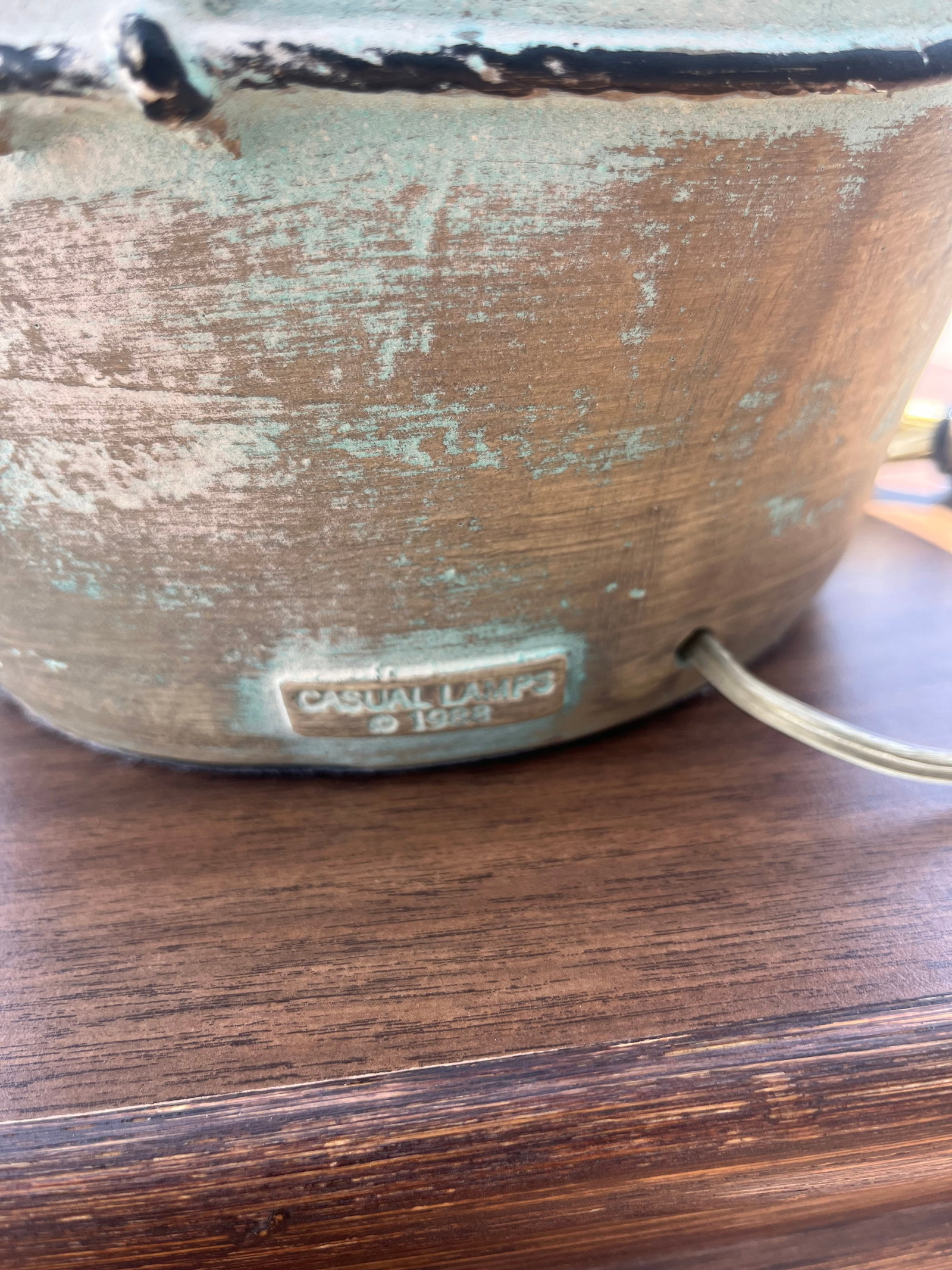 Vintage 1980s Casual Lamps of California - 4