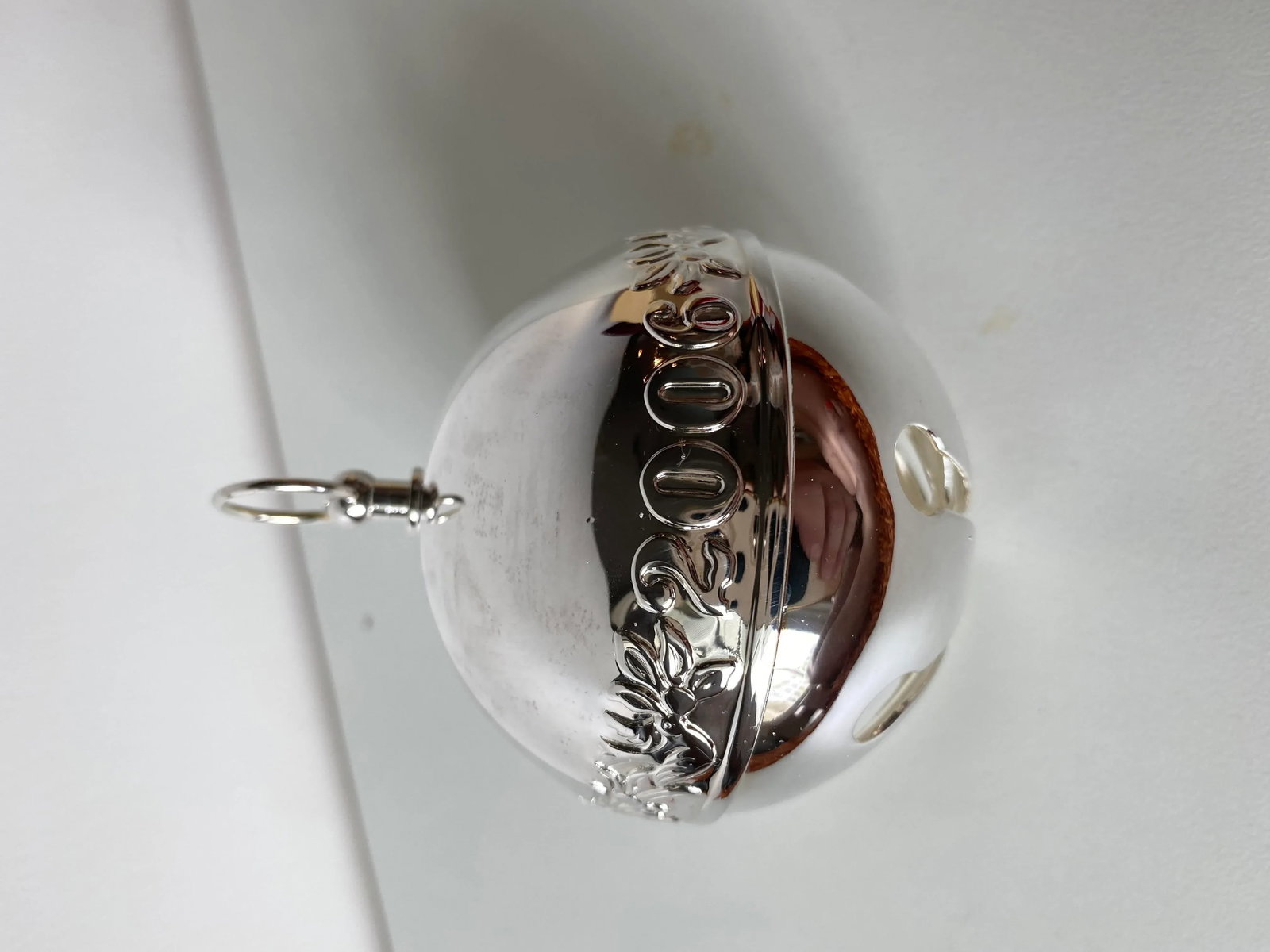 2006 Wallace Annual Sleigh Bell, Limited Edition Ornament, Silver Plate - 4