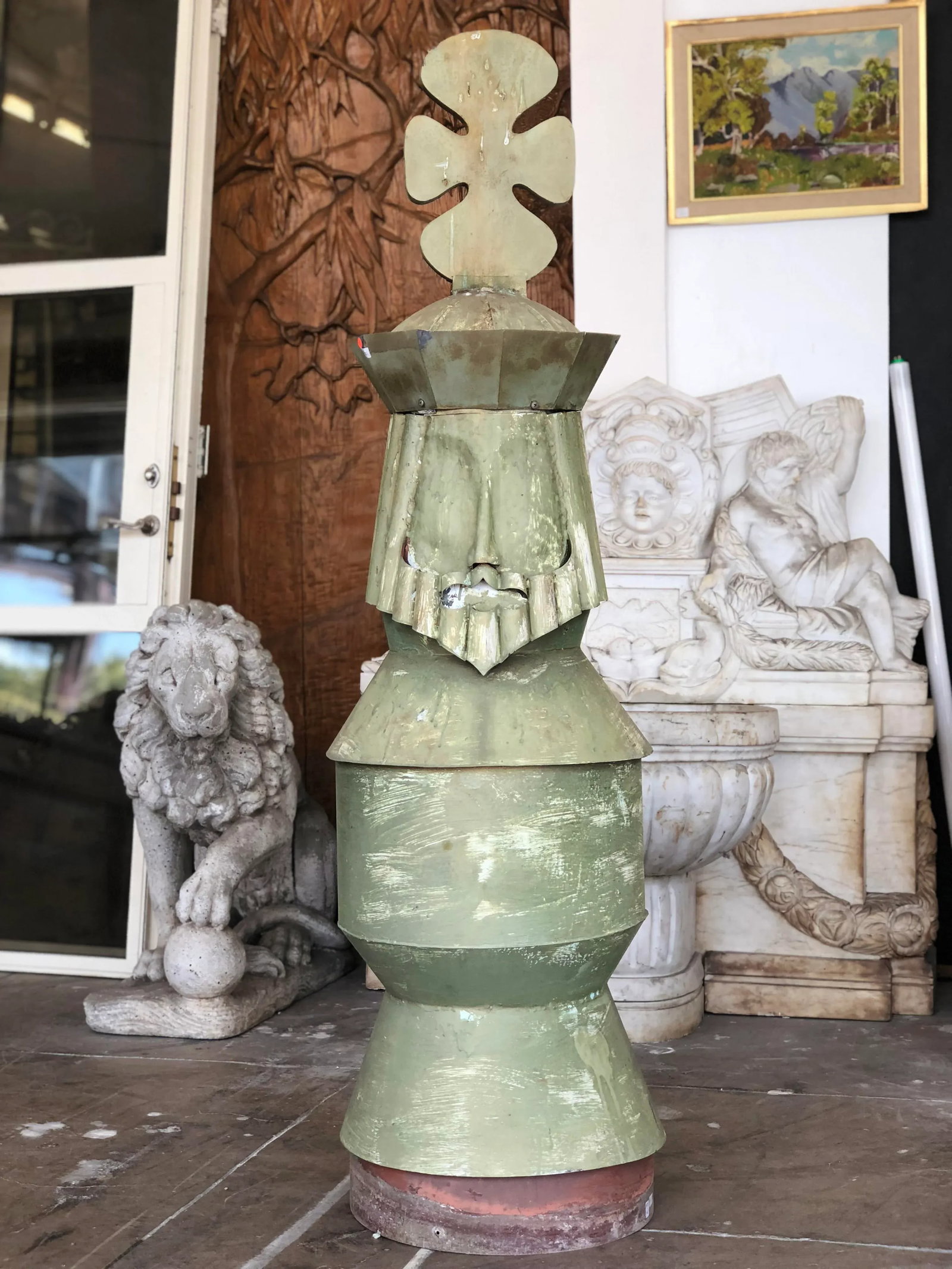 King Chess Piece Chimney Pot - 7