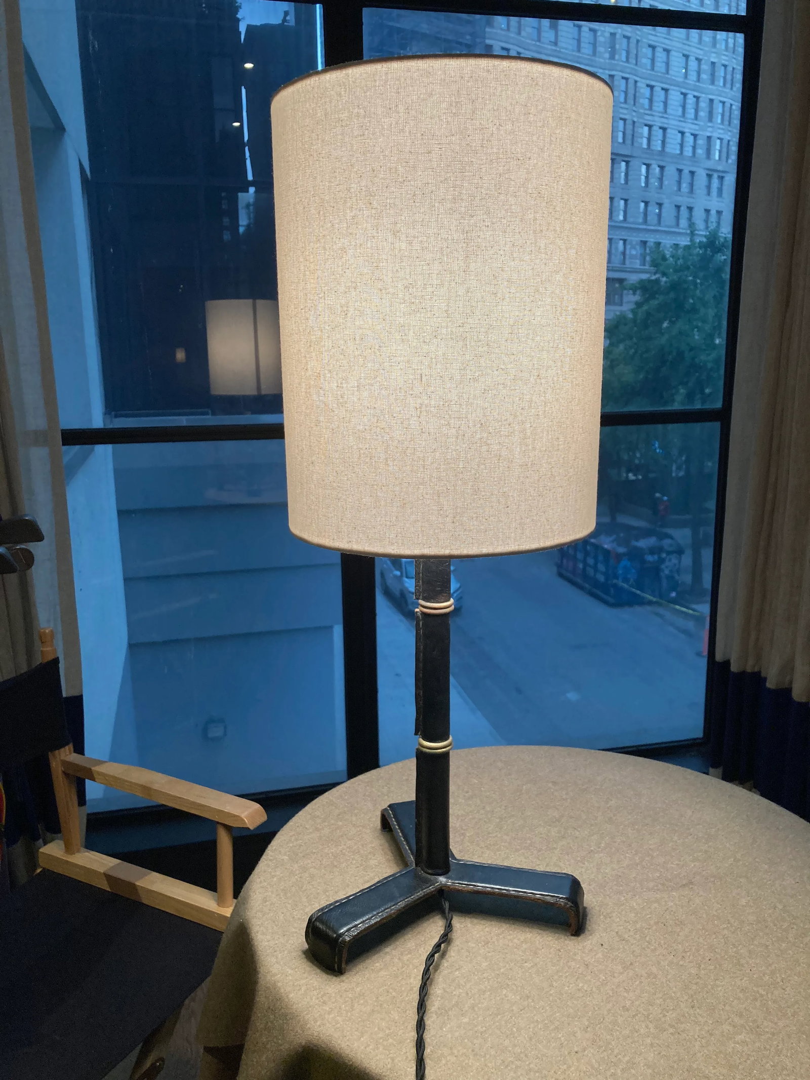 1950s Jacques Adnet Attributed Table Lamp - 3