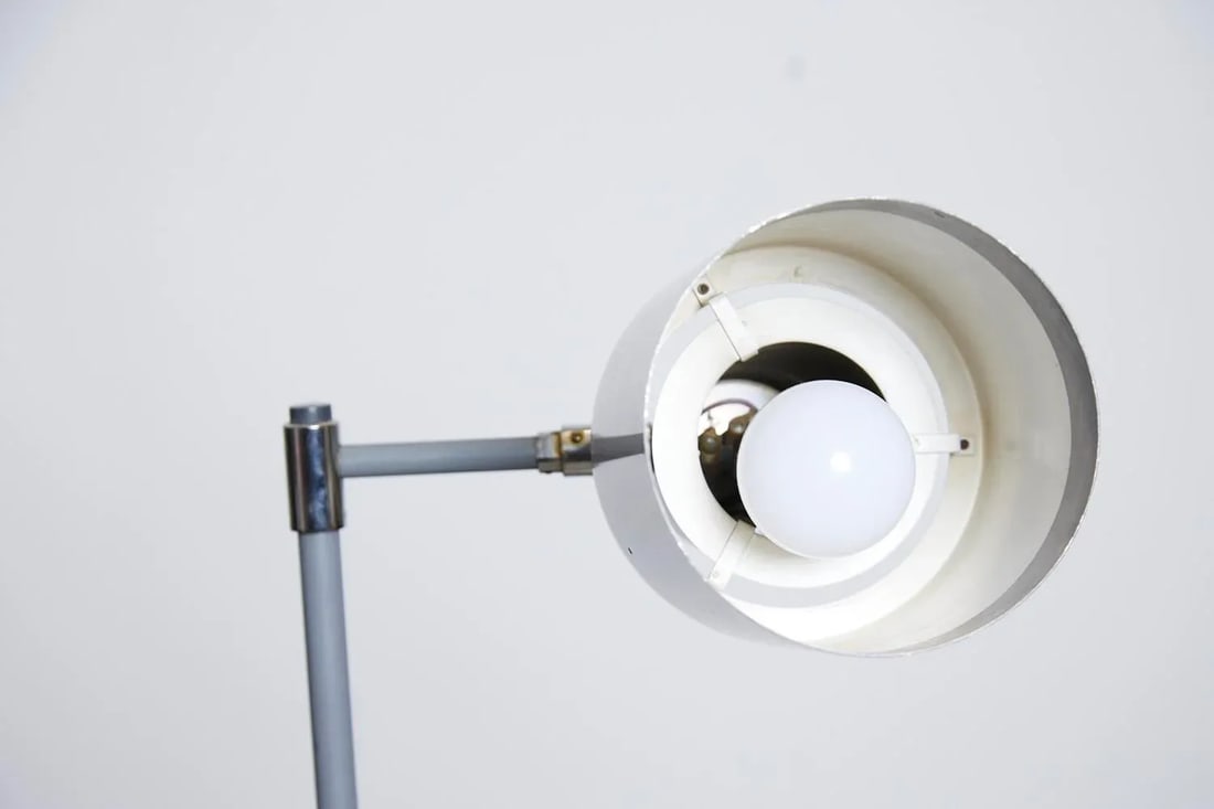 Studio Floor Lamp by Jo Hammerborg for Fog & Morup, Denmark, 1960's - 3