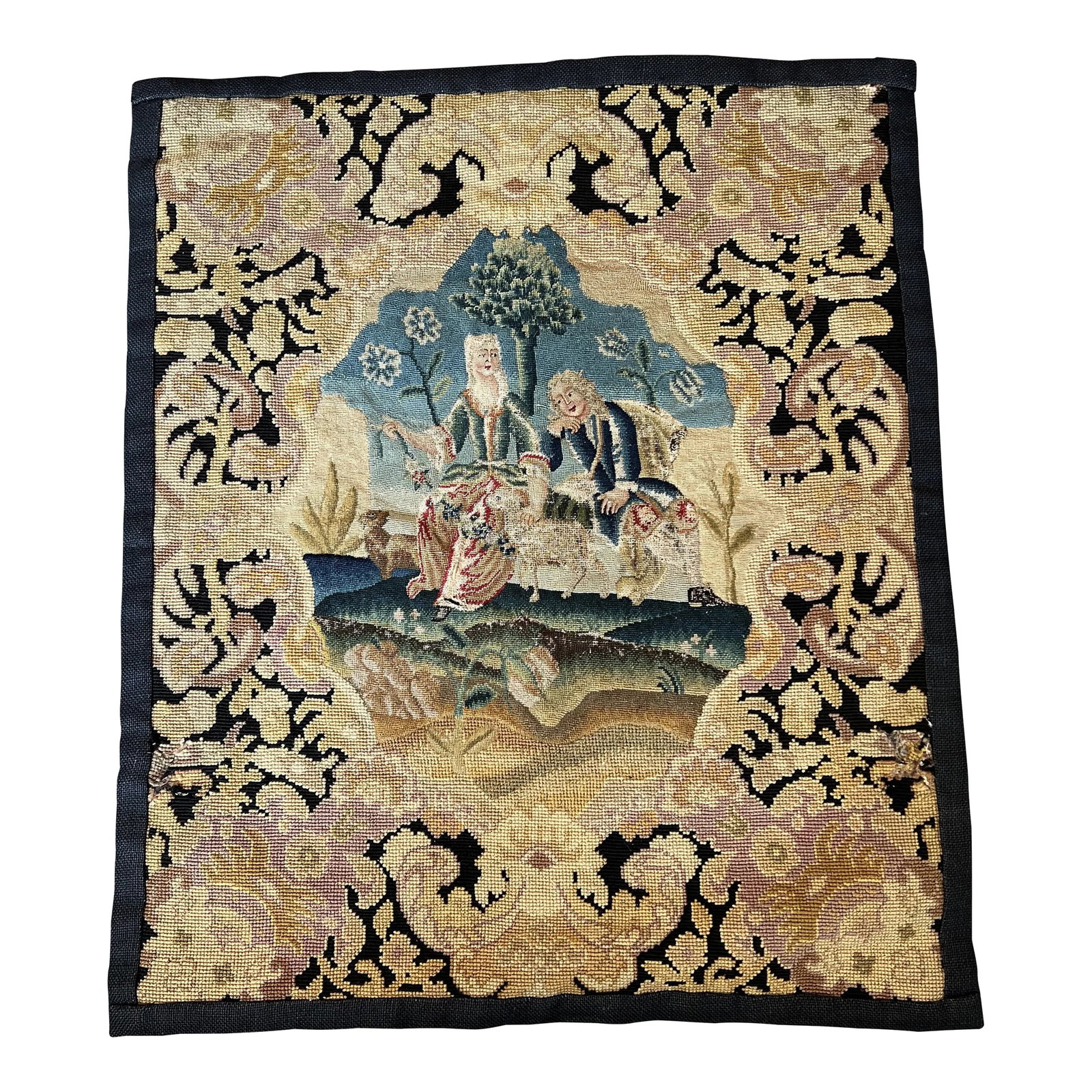 18th-Century Needlepoint Tapestry (1 of 8)