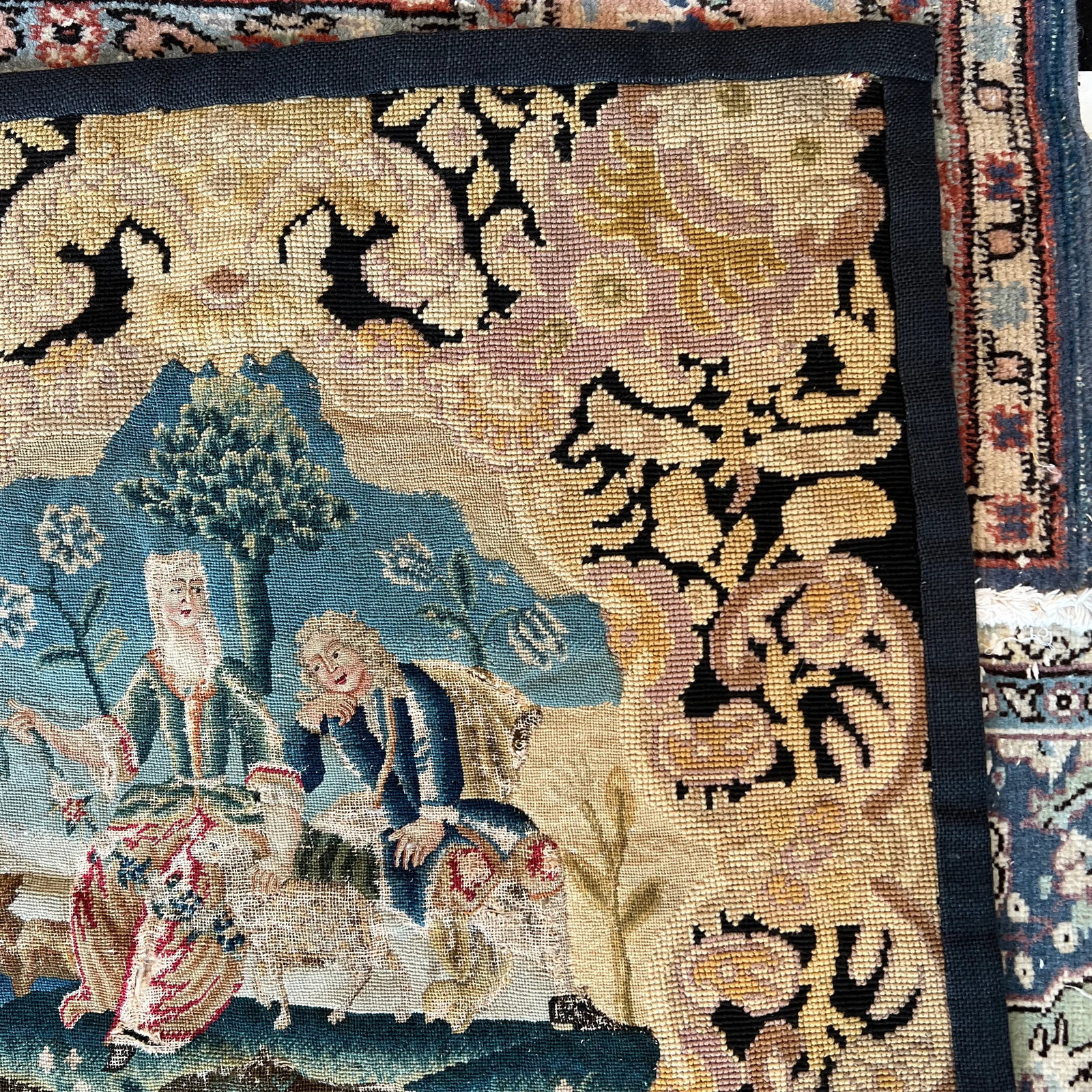 18th-Century Needlepoint Tapestry - 4