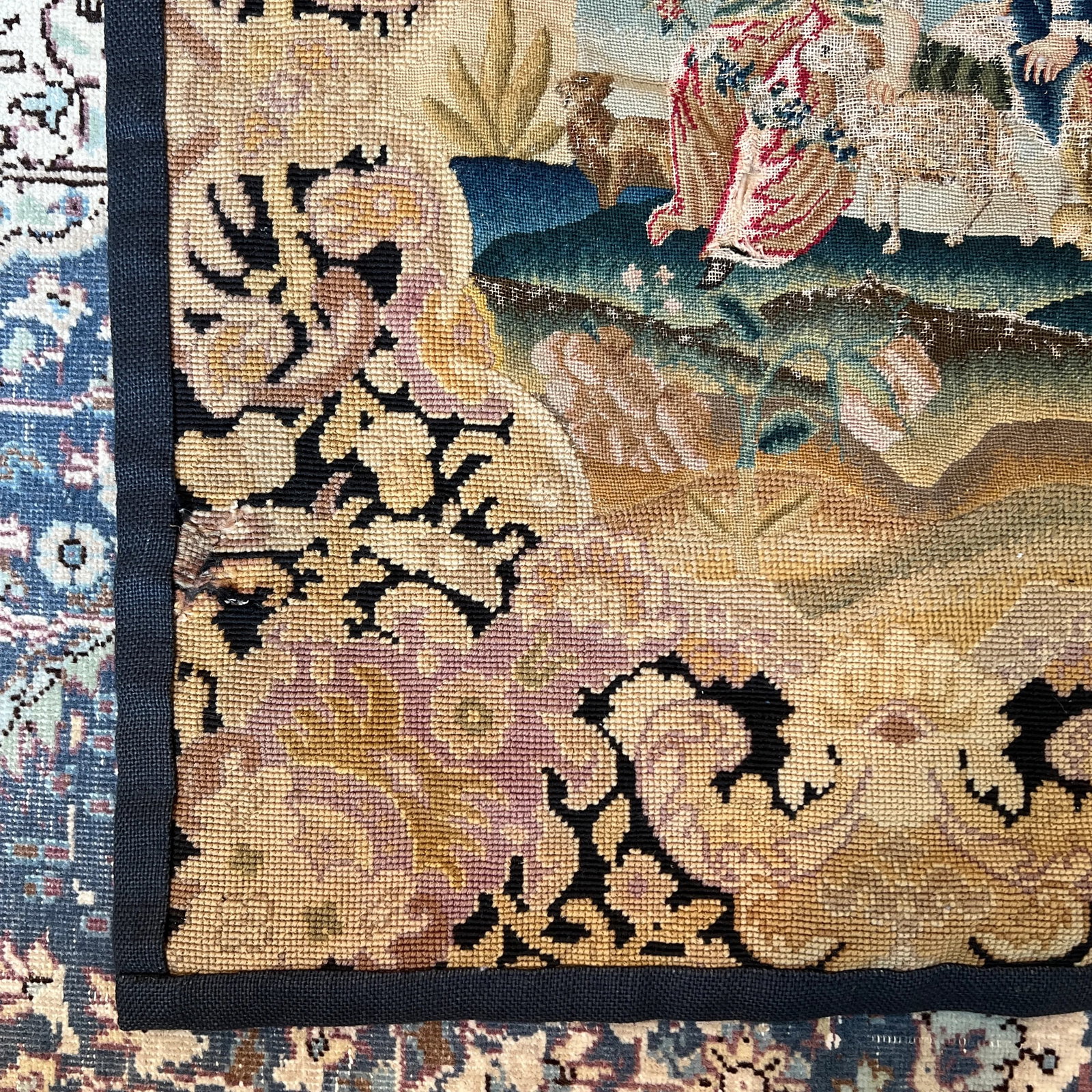 18th-Century Needlepoint Tapestry - 5