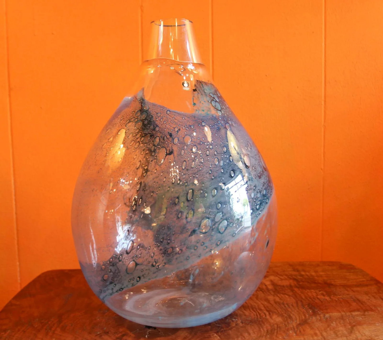 Pukeberg Eva Englund Art Glass Vase - 4