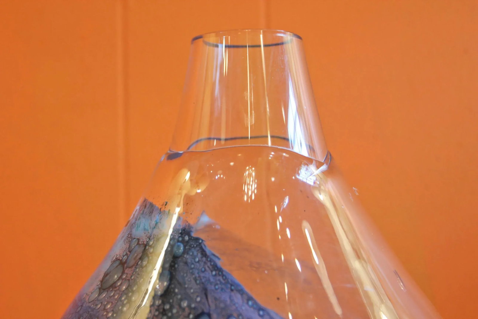 Pukeberg Eva Englund Art Glass Vase - 5