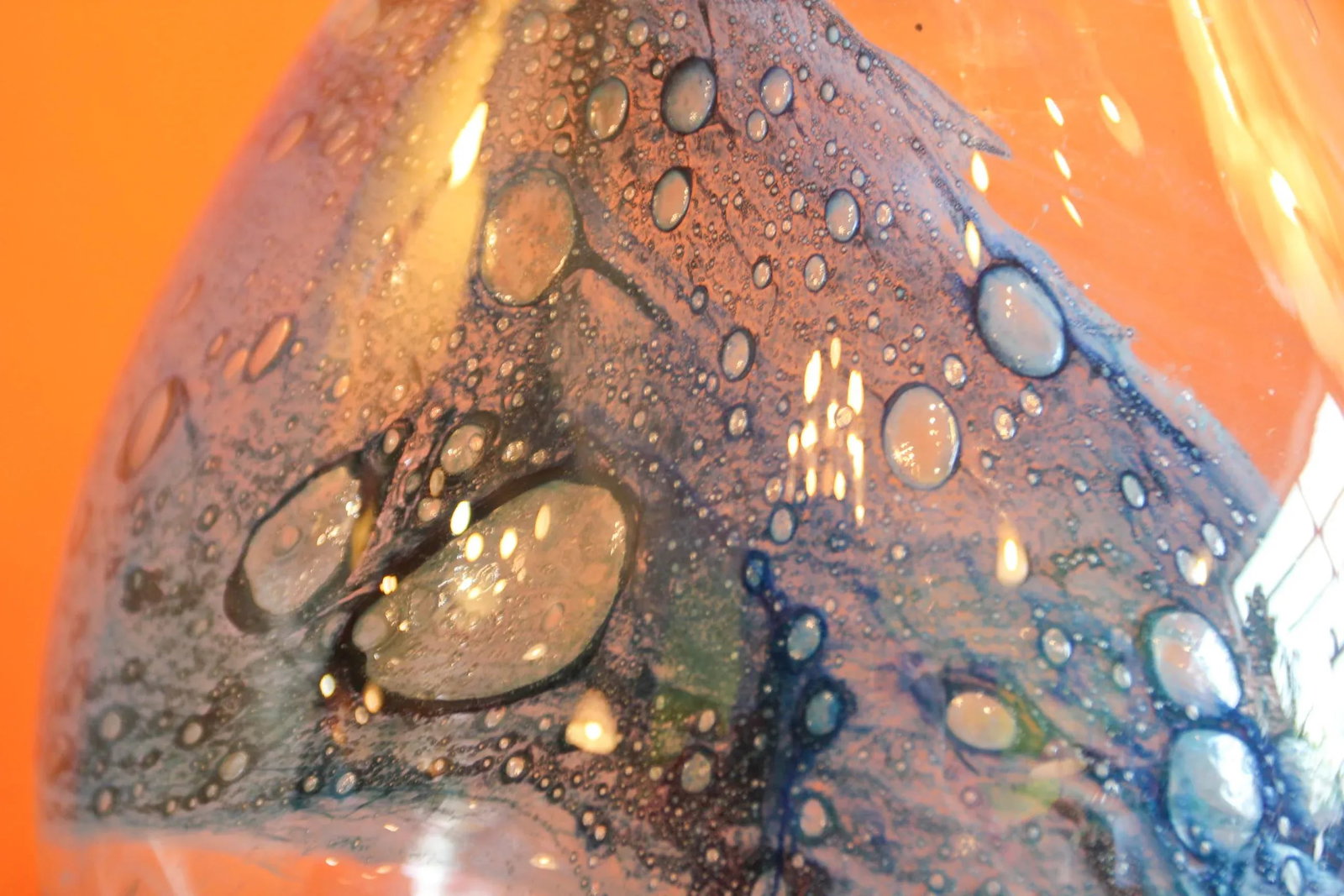 Pukeberg Eva Englund Art Glass Vase - 9