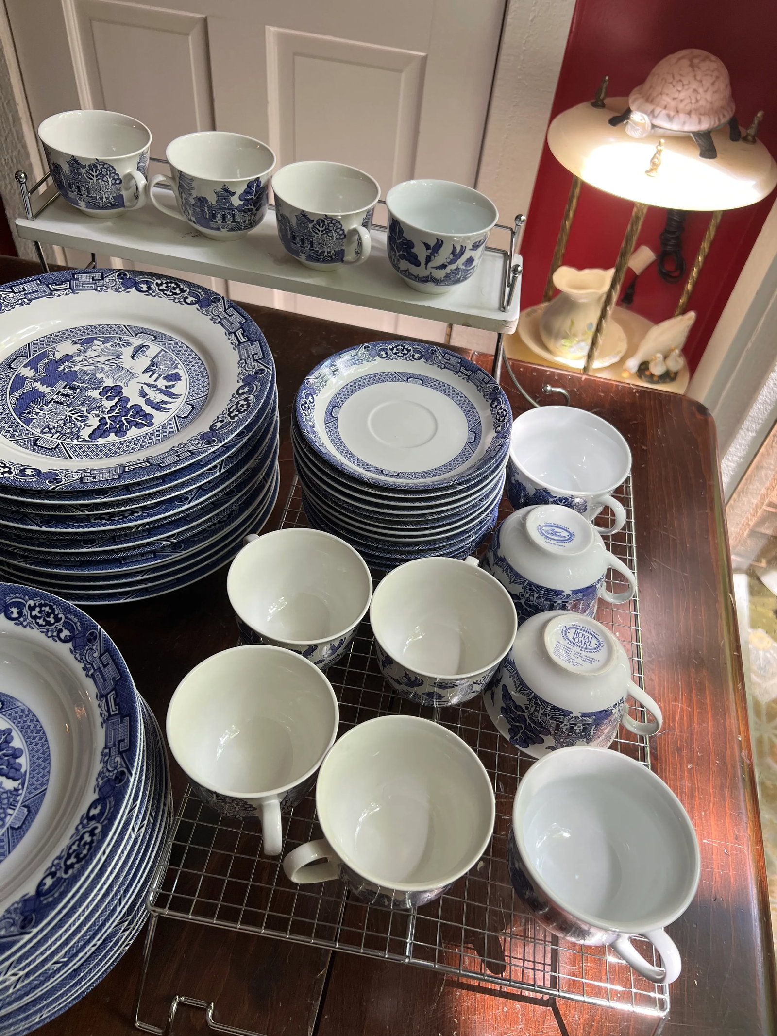 Vintage Royal Oak China Set- 62 Pieces - 2