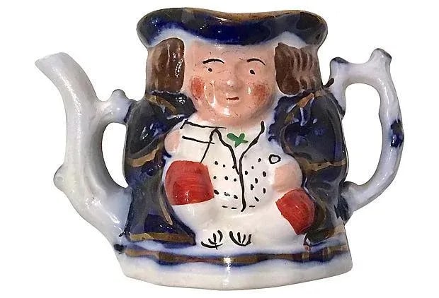 Antique British Gentleman Teapot - 2
