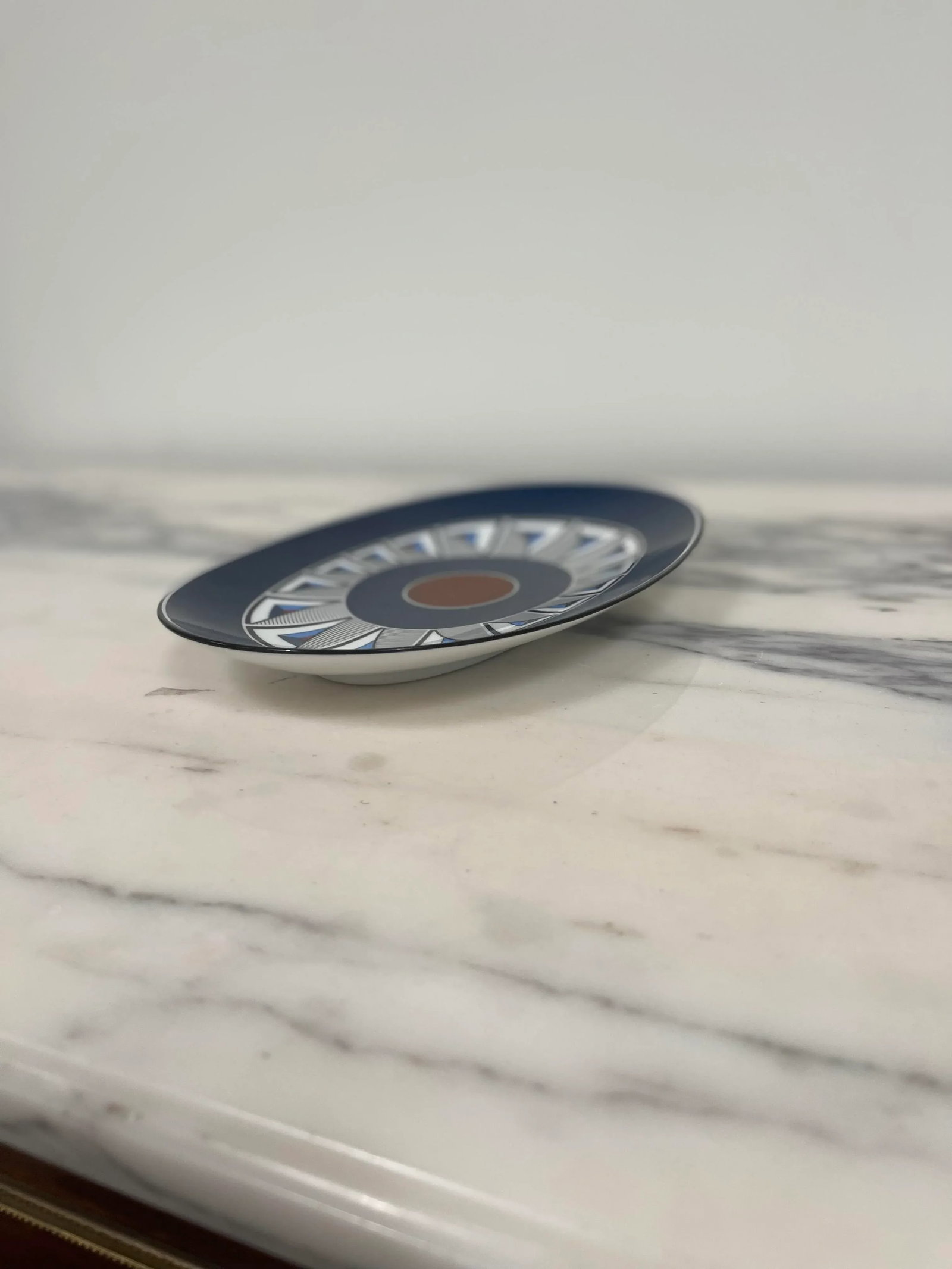 Richard Ginori Venezia Raviera Oval Pickle Dish in Airea Blue - 7