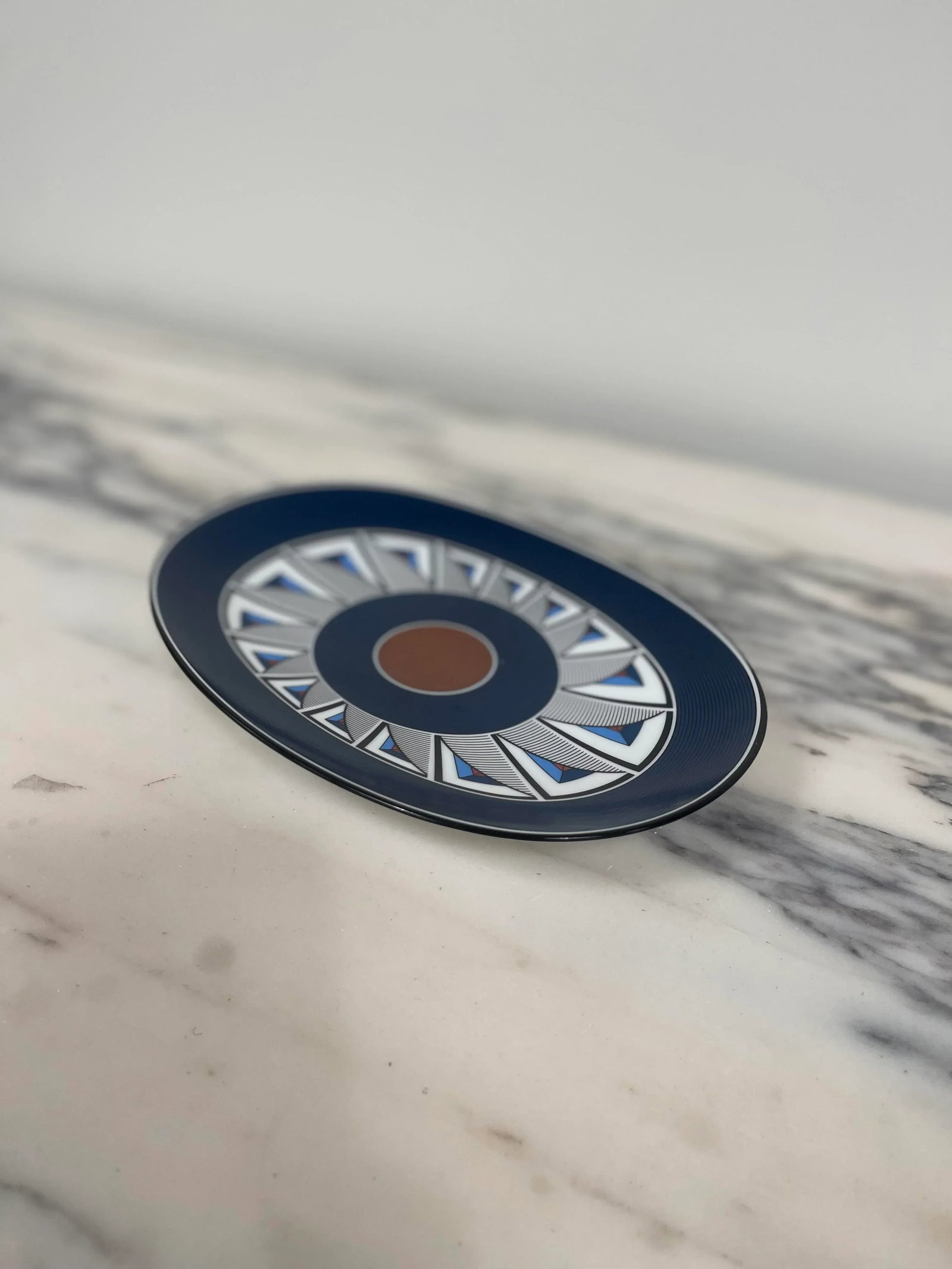 Richard Ginori Venezia Raviera Oval Pickle Dish in Airea Blue - 8