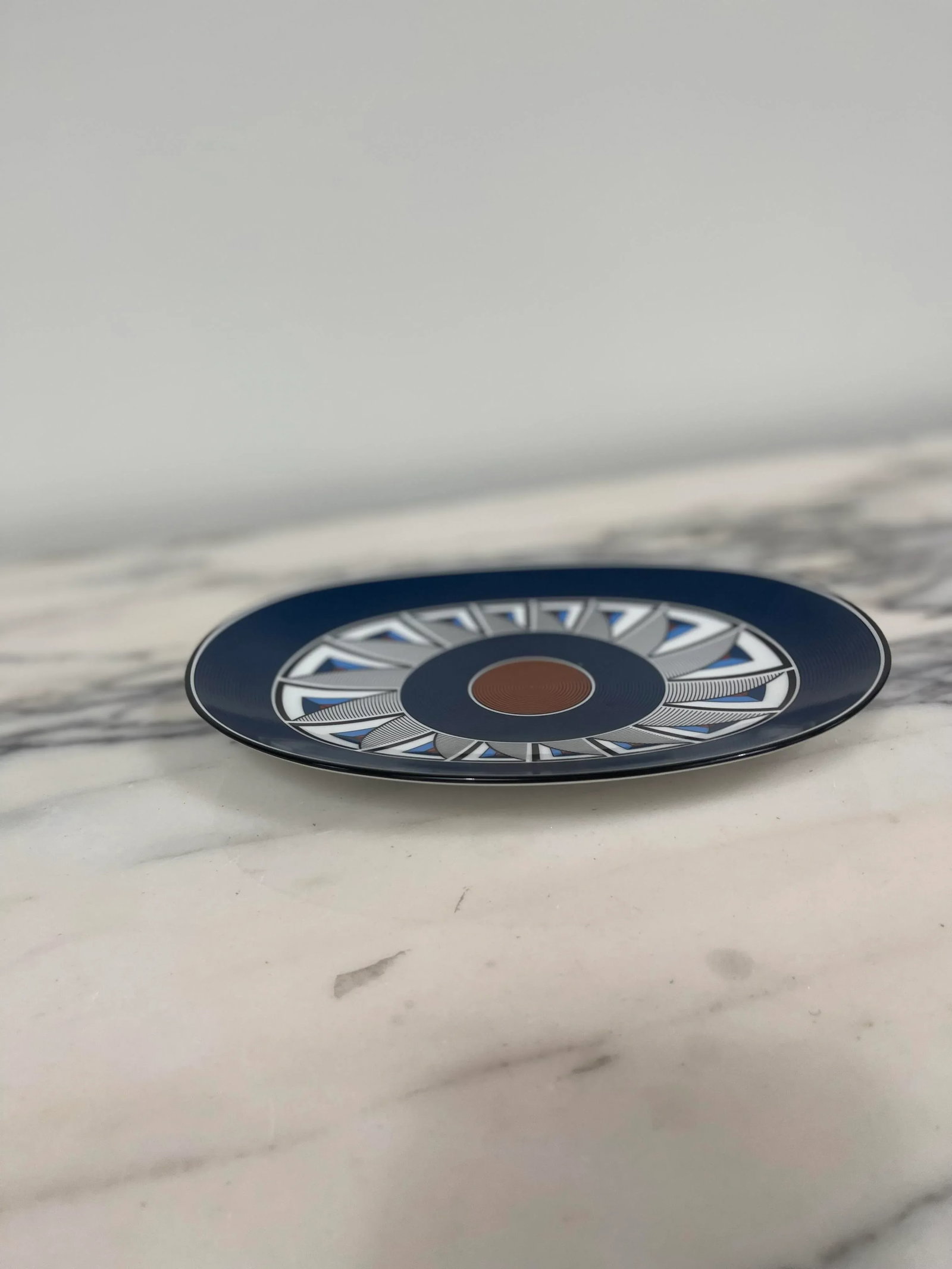 Richard Ginori Venezia Raviera Oval Pickle Dish in Airea Blue - 9