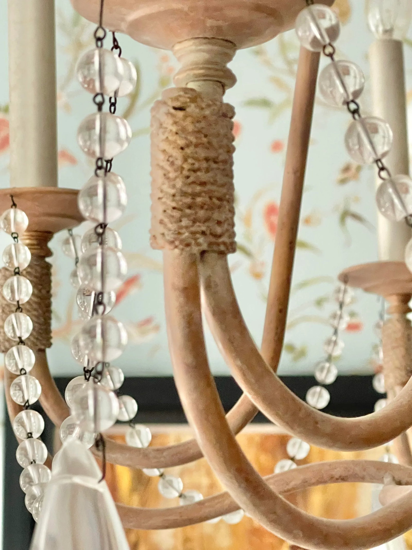 2000s Hart Associates Birdcage Crystal Chandelier - 7