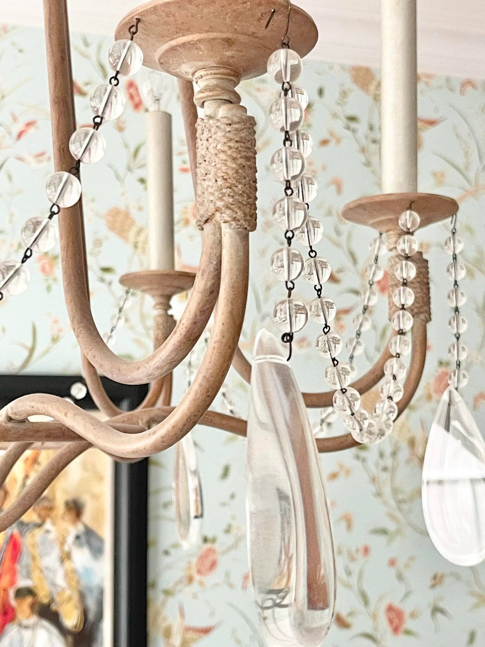 2000s Hart Associates Birdcage Crystal Chandelier - 8
