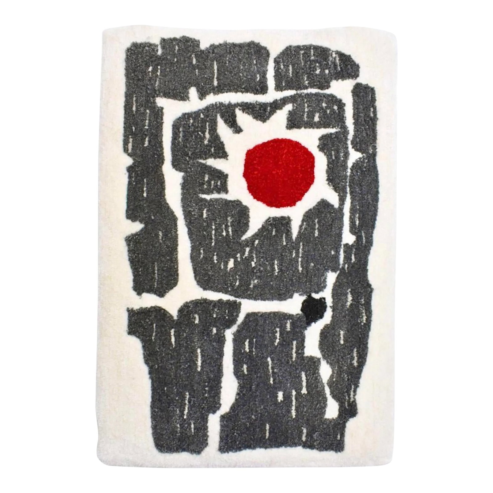 Mid Century Modern Scandinavian Calder Miro Style Handmade Tufted Abstract Art Textile Wall Hanging (1 of 12)