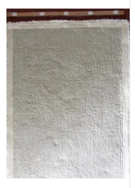 Mid Century Modern Scandinavian Calder Miro Style Handmade Tufted Abstract Art Textile Wall Hanging - 6