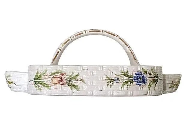 Antique Italian Strawberry Caddy - 4