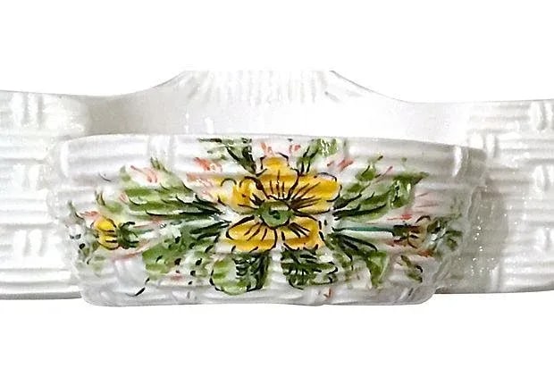 Antique Italian Strawberry Caddy - 6