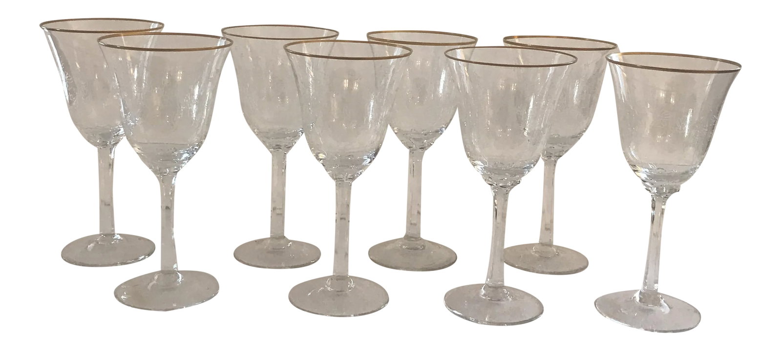 Lenox "Fontaine" Water Goblets - Set of 8 (1 of 11)