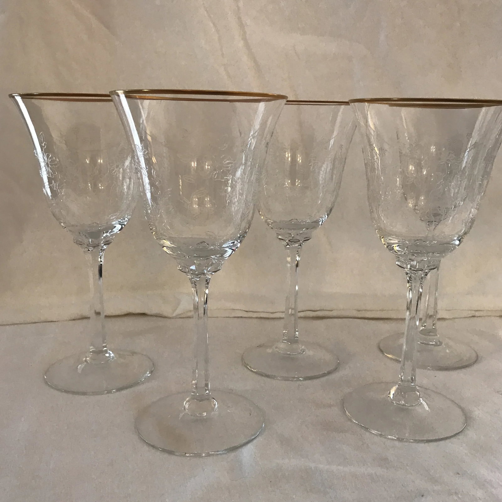 Lenox "Fontaine" Water Goblets - Set of 8 - 3