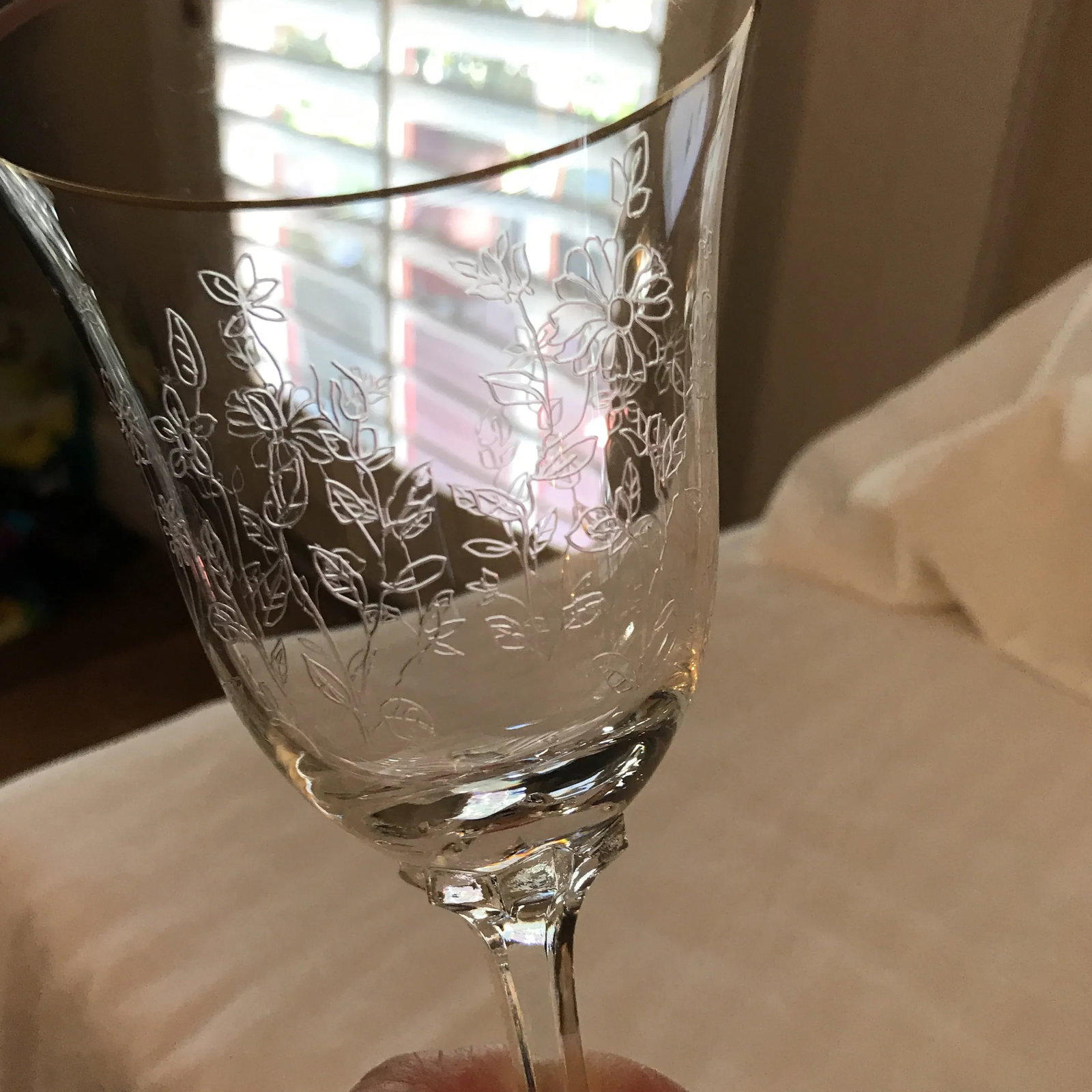 Lenox "Fontaine" Water Goblets - Set of 8 - 5