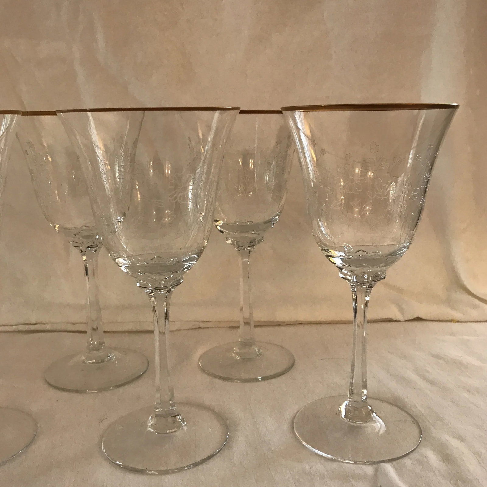 Lenox "Fontaine" Water Goblets - Set of 8 - 7