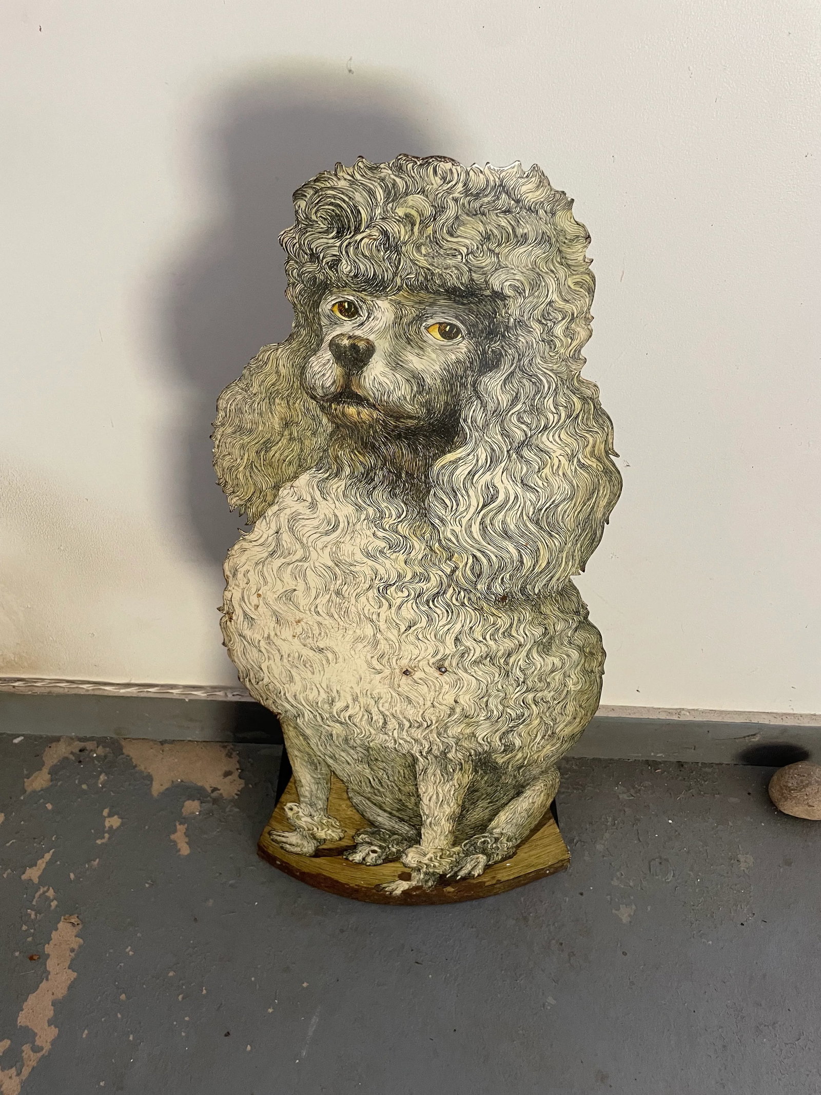 Vintage Poodle Umbrella Stand - 2