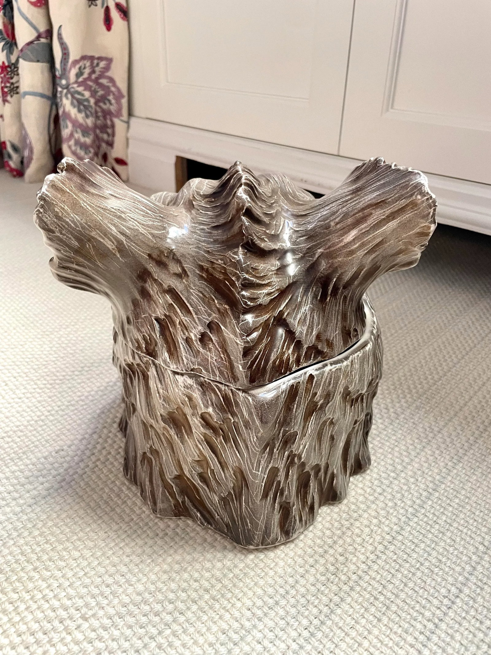 Italian Majolica Boars Head Tureen - 5