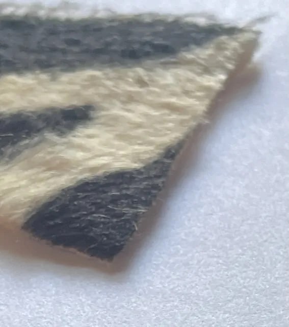 Ast Fabrics Zebra Print Faux Fur Fabric 29 Yard Lot - 5