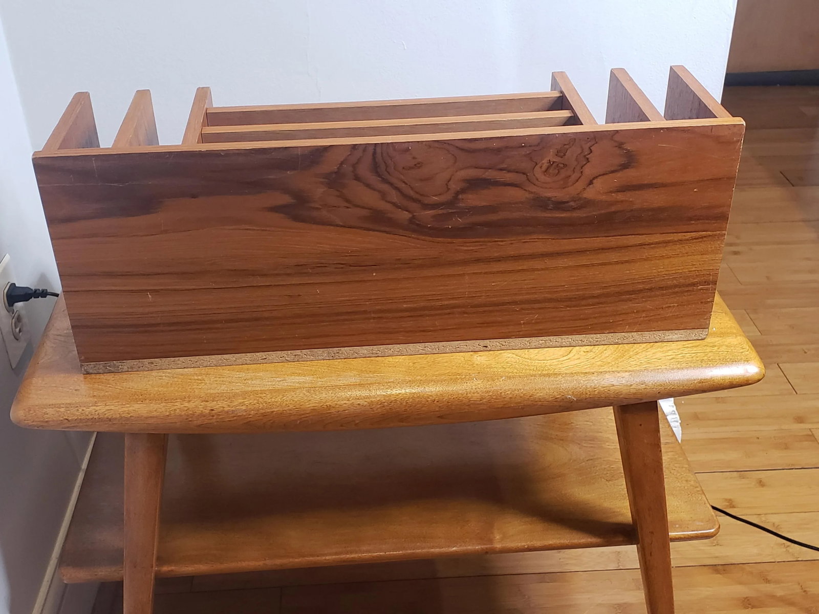 Vintage 1960's Danish Mid-Century Modern Teak Desk Organizer by Georg Petersens for Mobilfabrik - 10