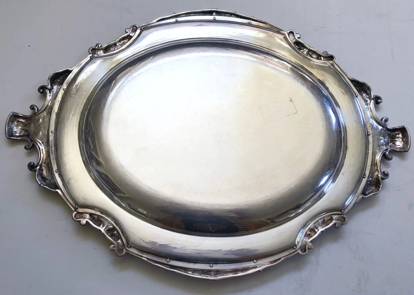 Elkington Large Silver Plate Serving Tray - 2
