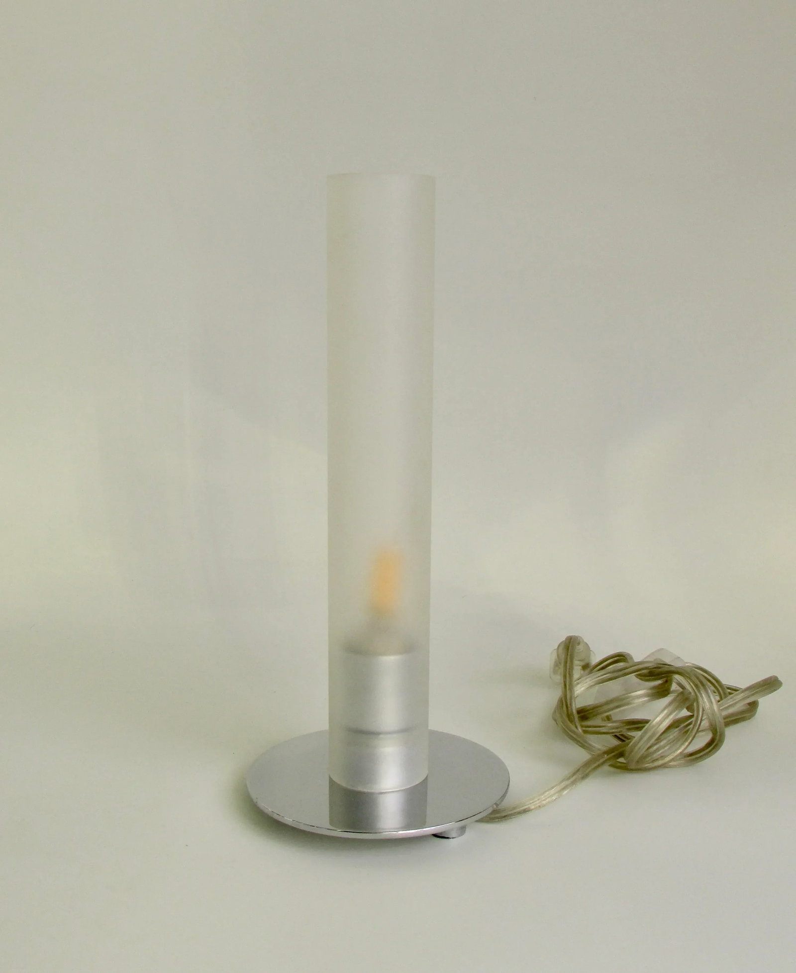 Ligne Roset Tube Table Lamp With Glass Shade - 6
