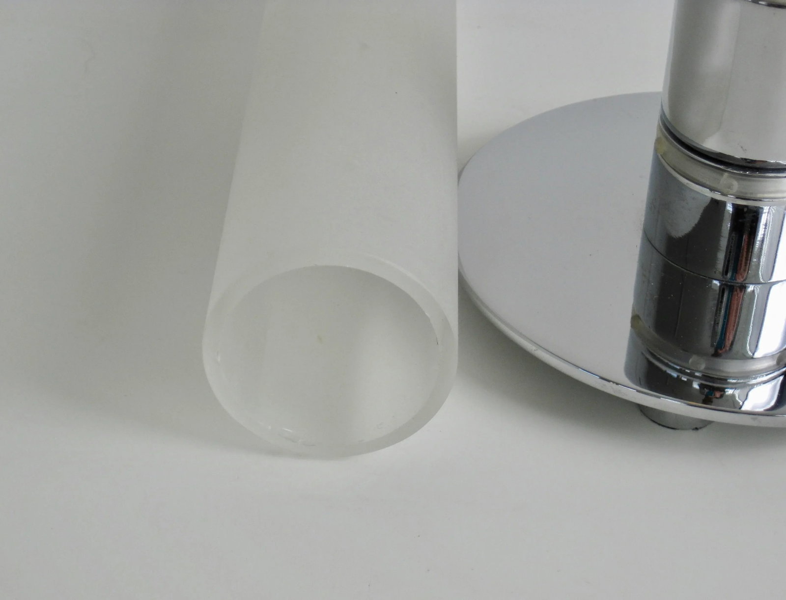 Ligne Roset Tube Table Lamp With Glass Shade - 8