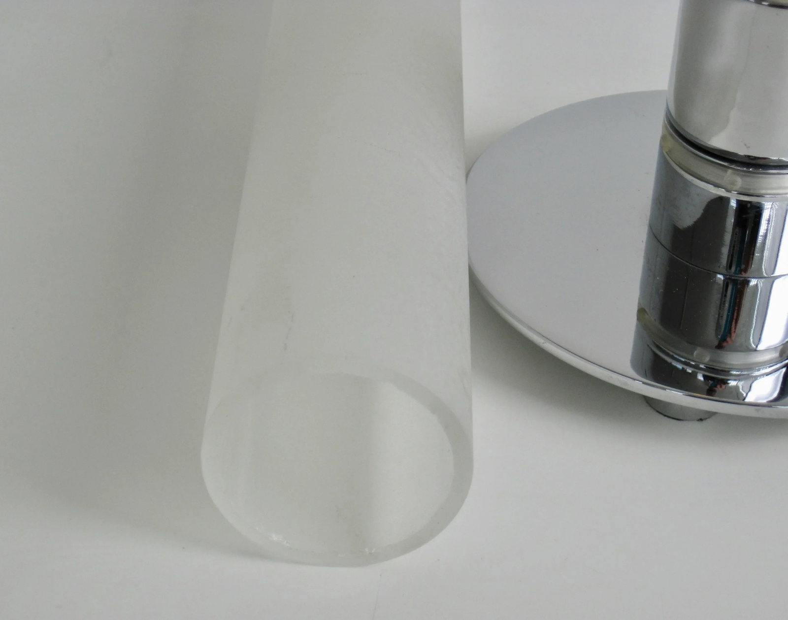 Ligne Roset Tube Table Lamp With Glass Shade - 9